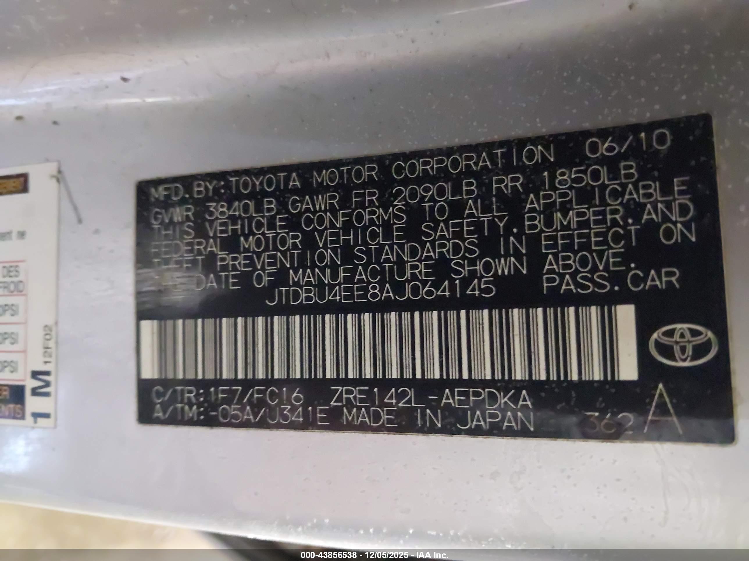 TOYOTA COROLLA image 9