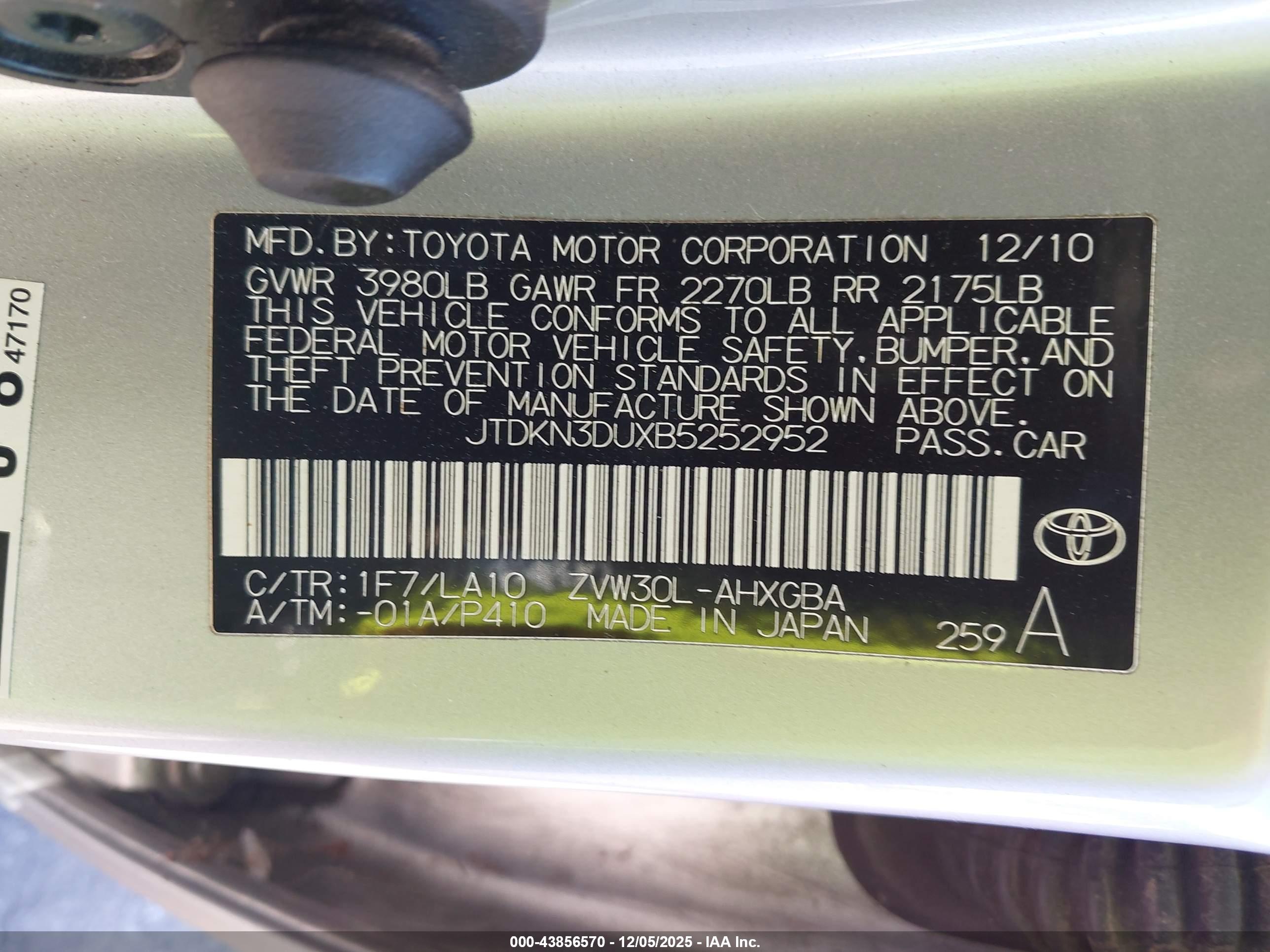 TOYOTA PRIUS image 9