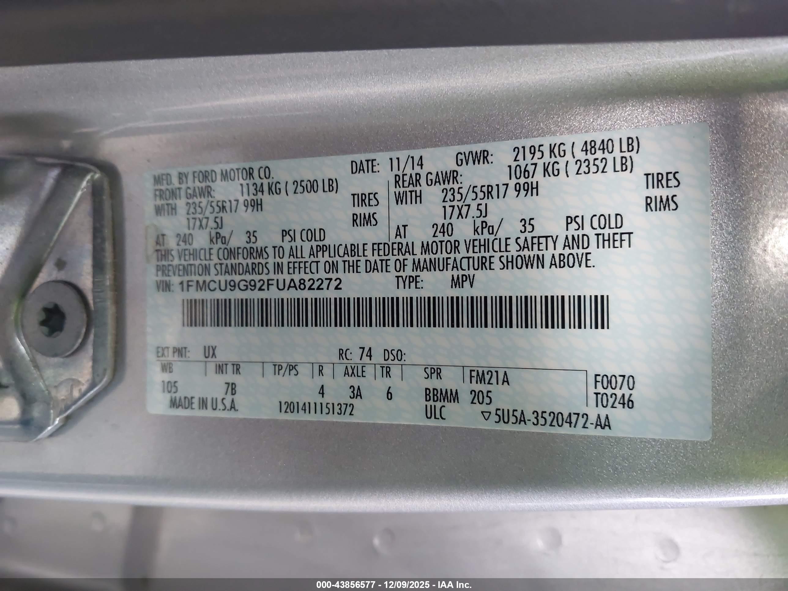 FORD ESCAPE image 9