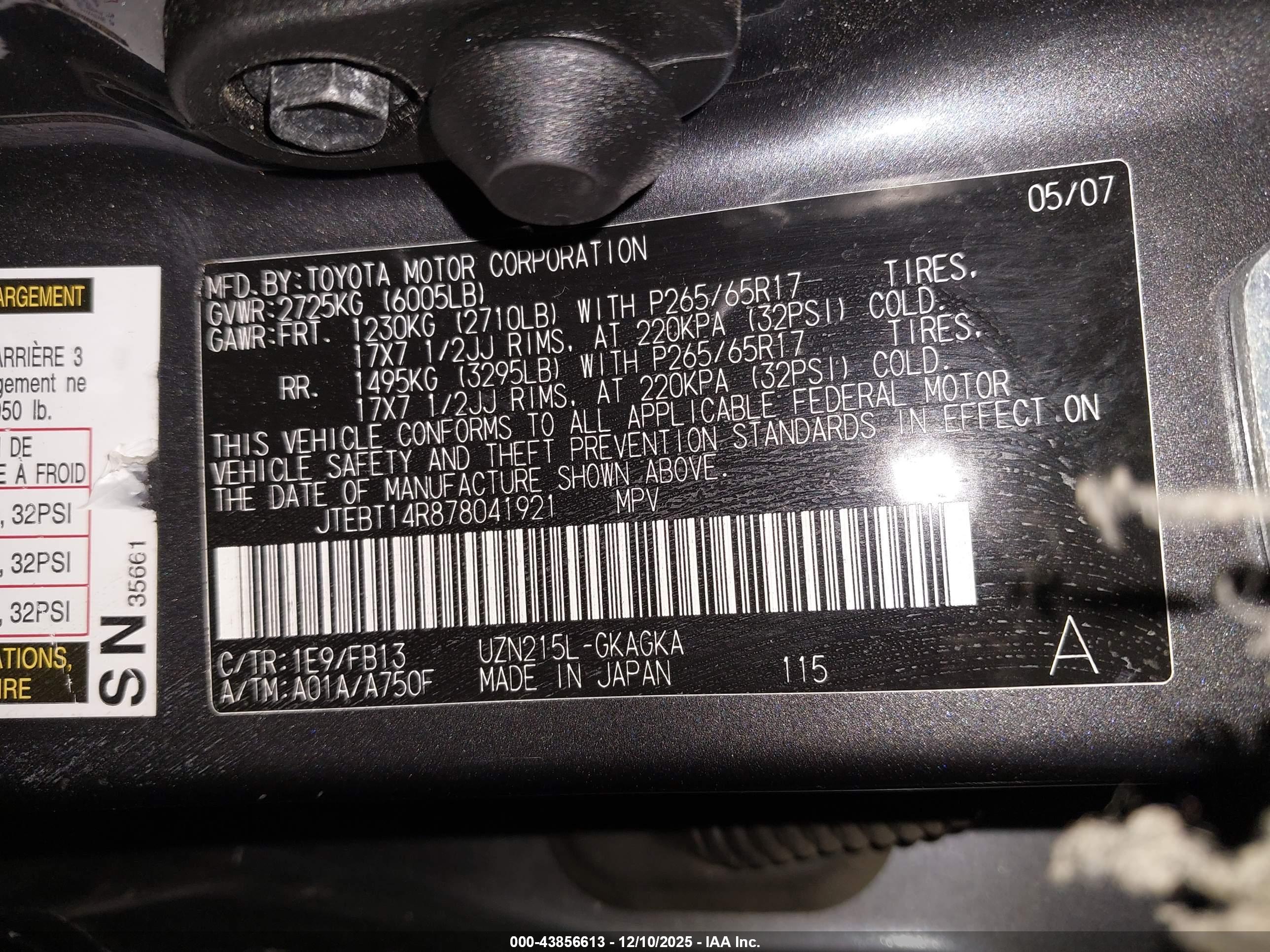 TOYOTA 4RUNNER image 9
