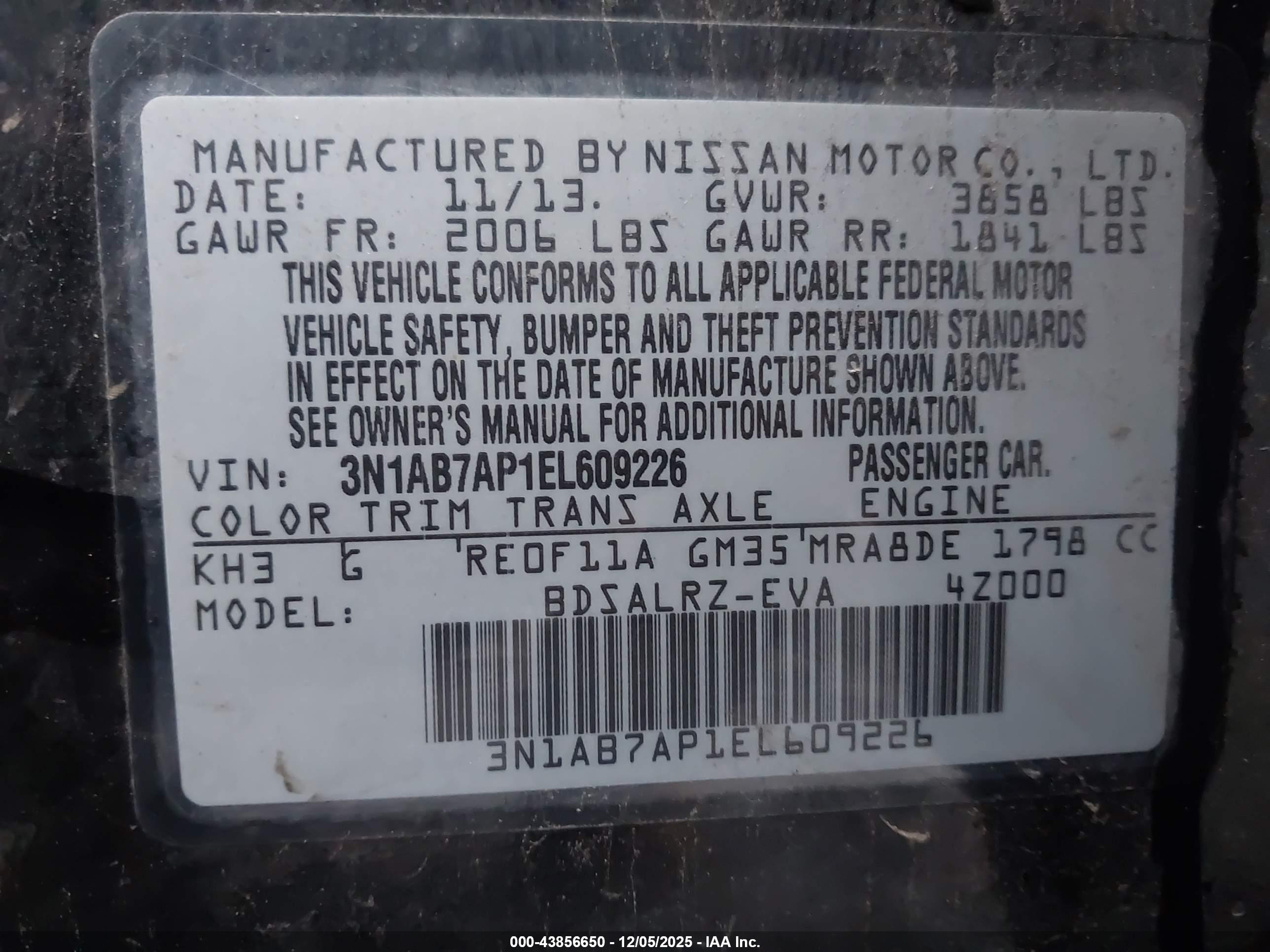 NISSAN SENTRA image 9