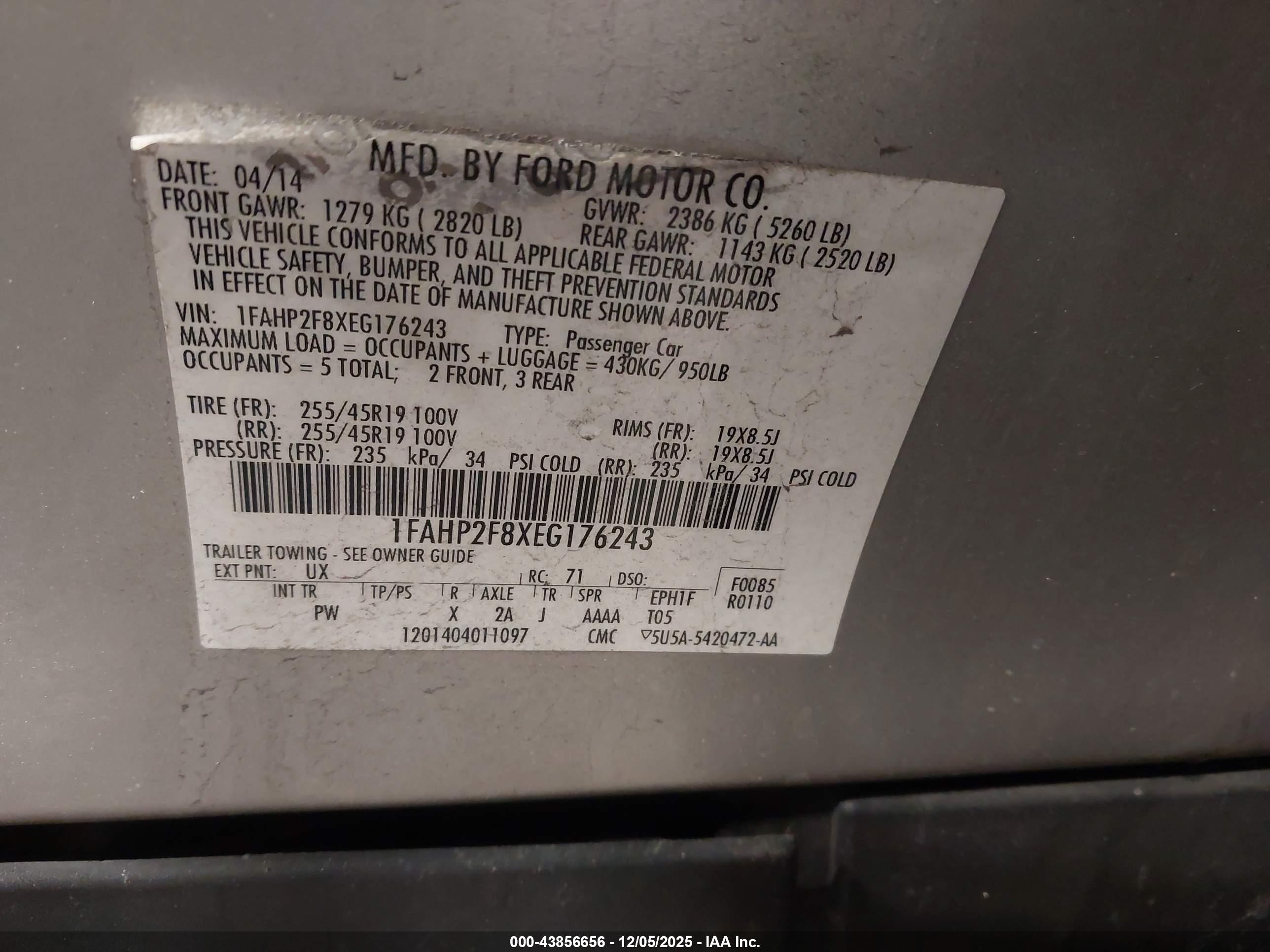 FORD TAURUS image 9