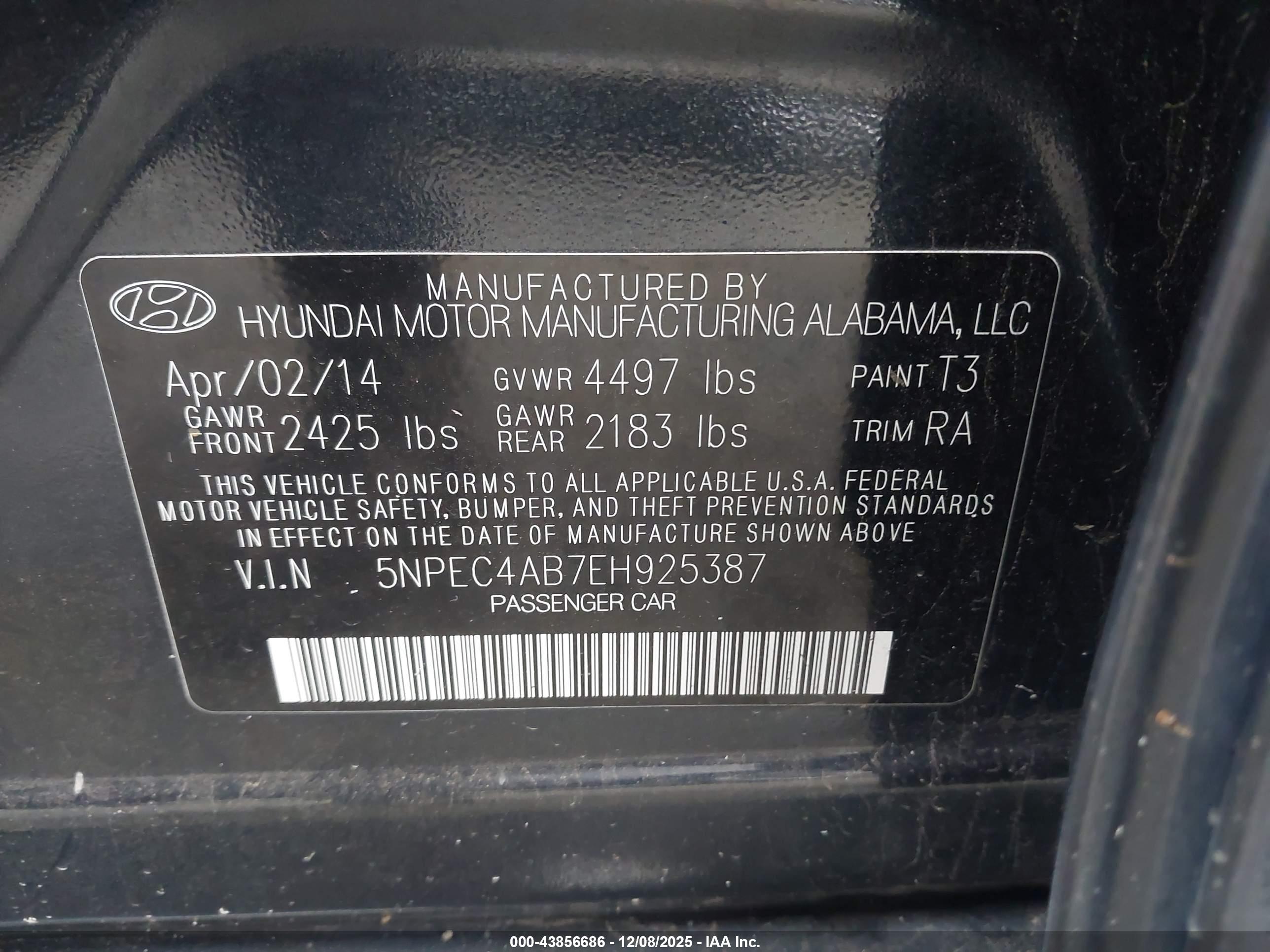 HYUNDAI SONATA image 9