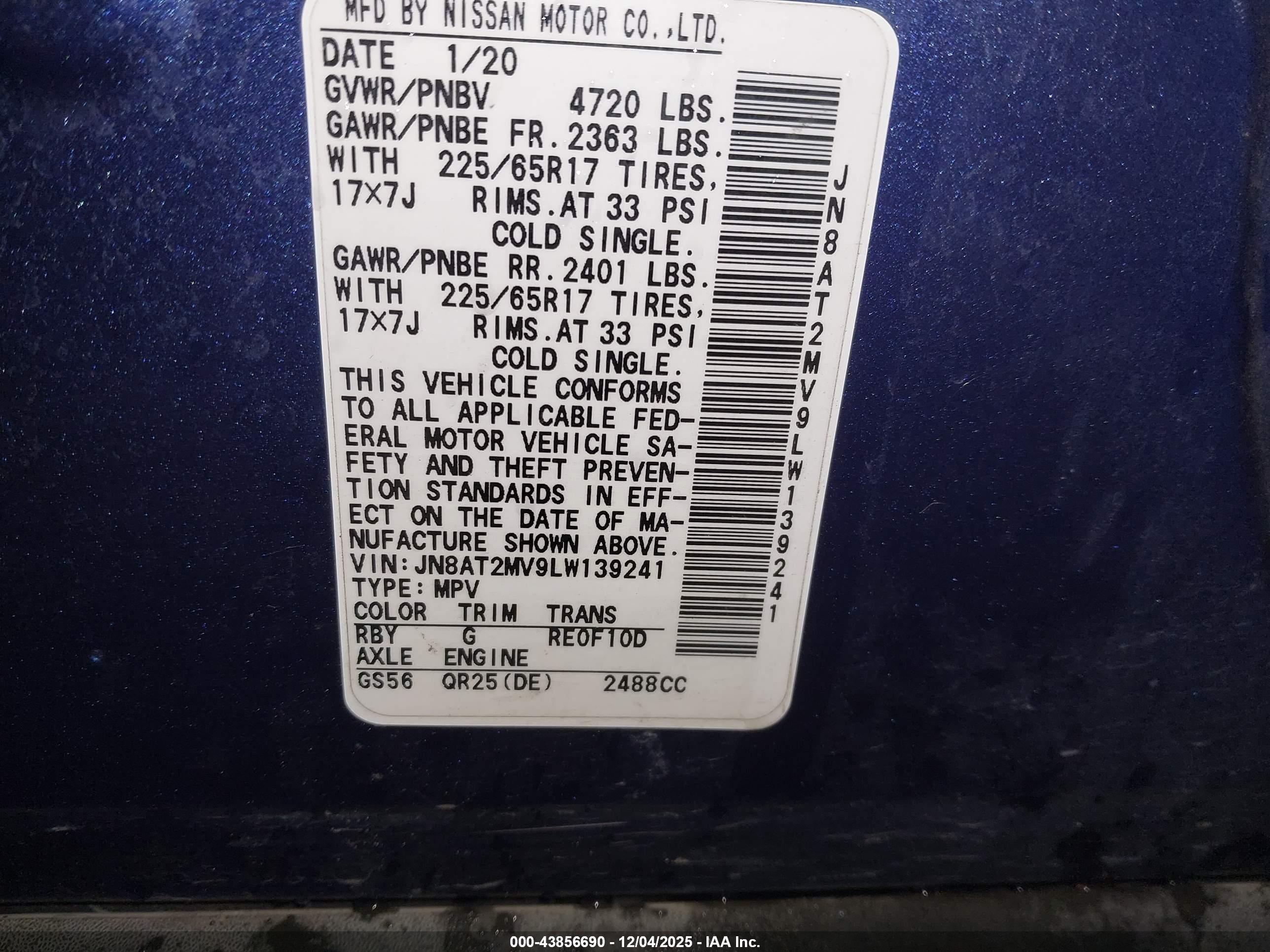 NISSAN ROGUE image 9