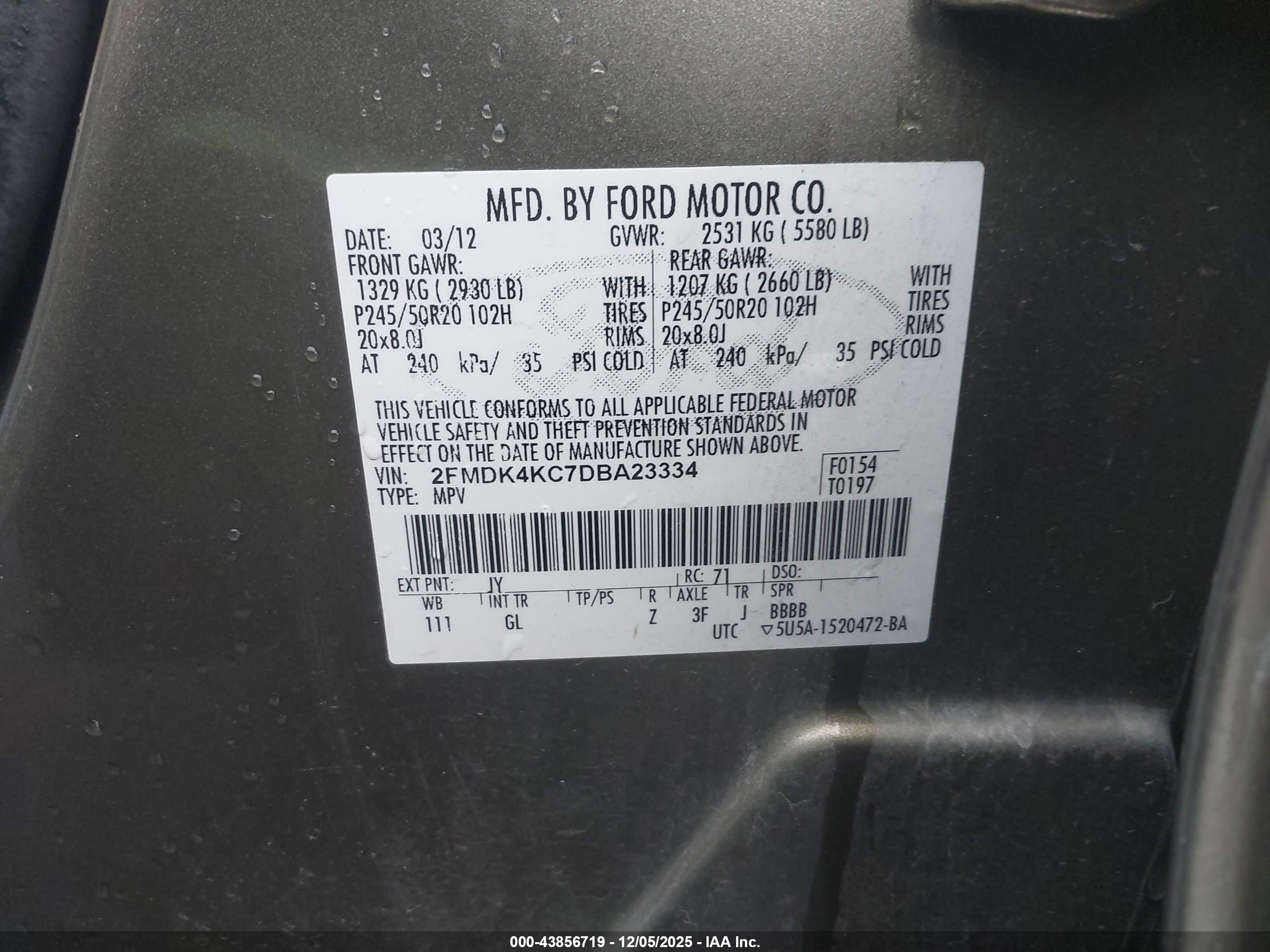 FORD EDGE image 9