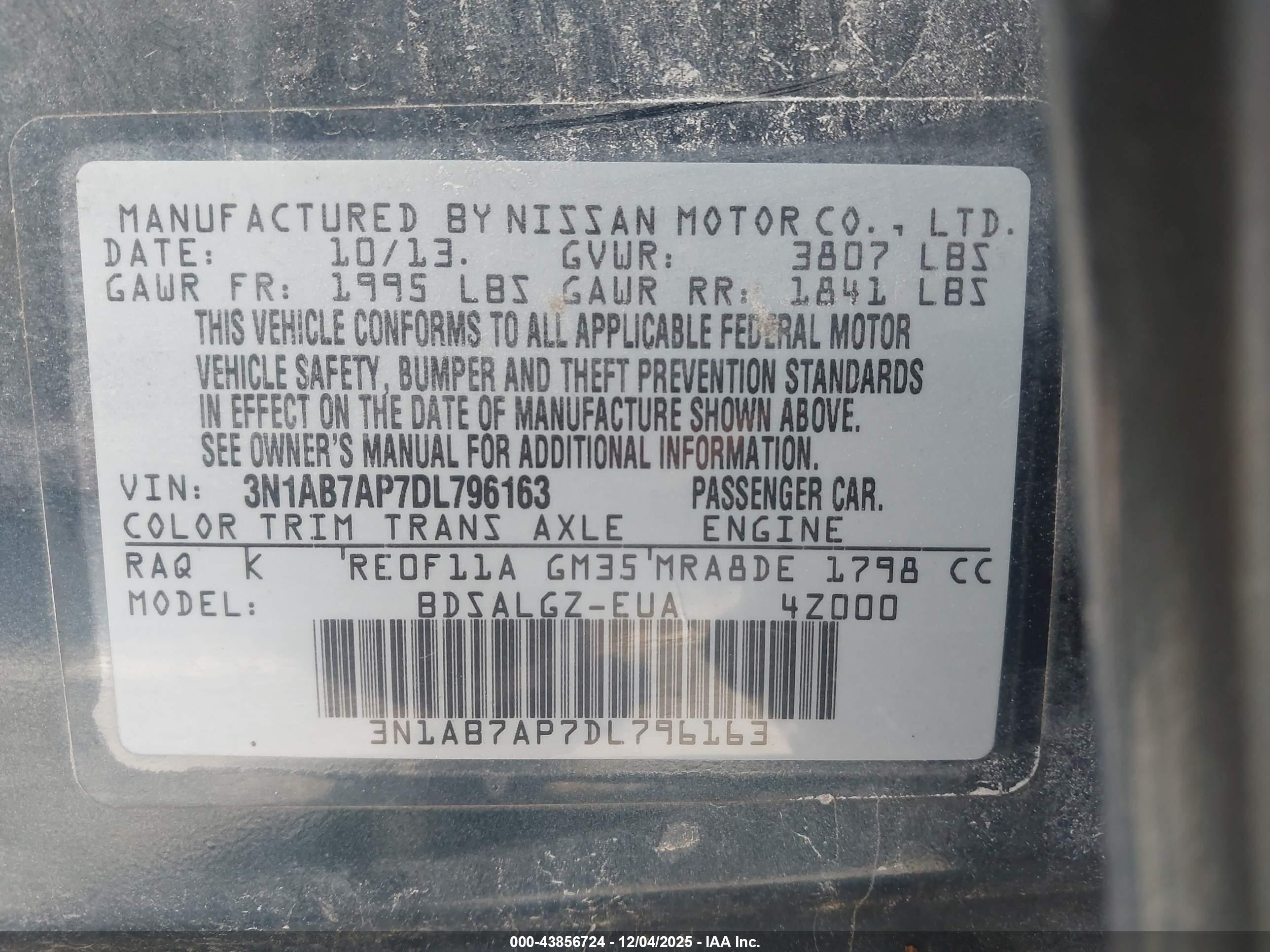 NISSAN SENTRA image 9