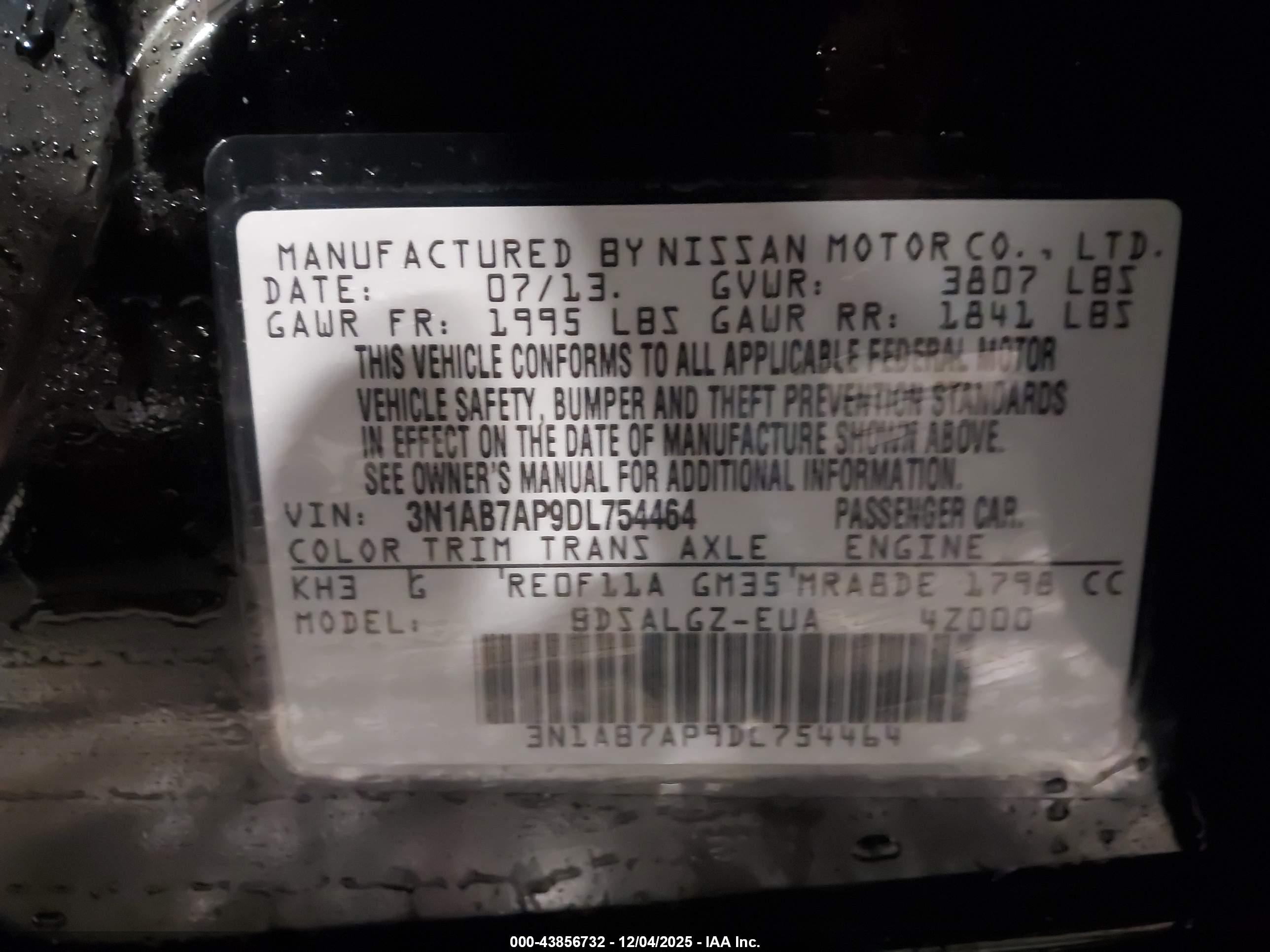 NISSAN SENTRA image 9