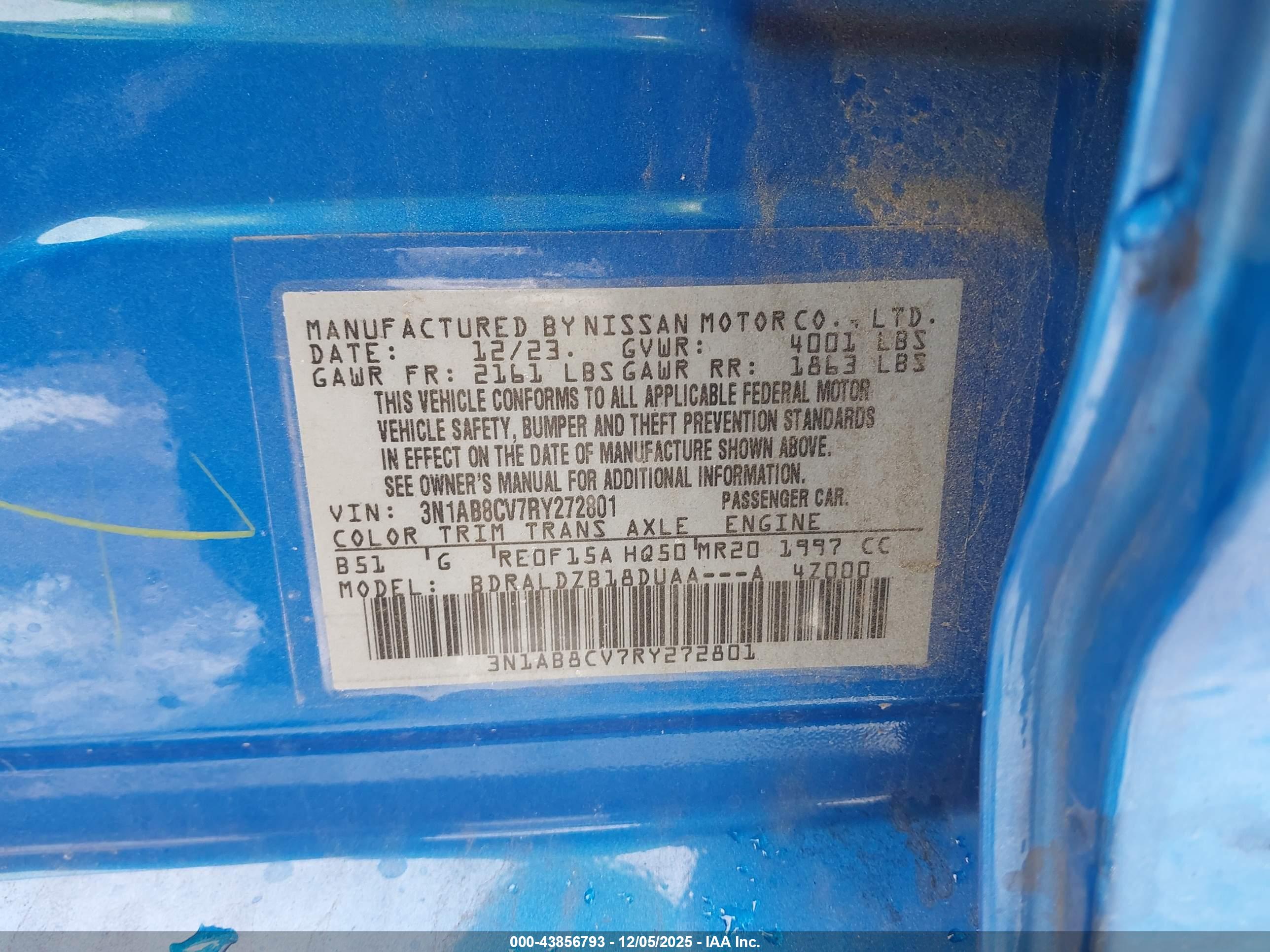 NISSAN SENTRA image 9