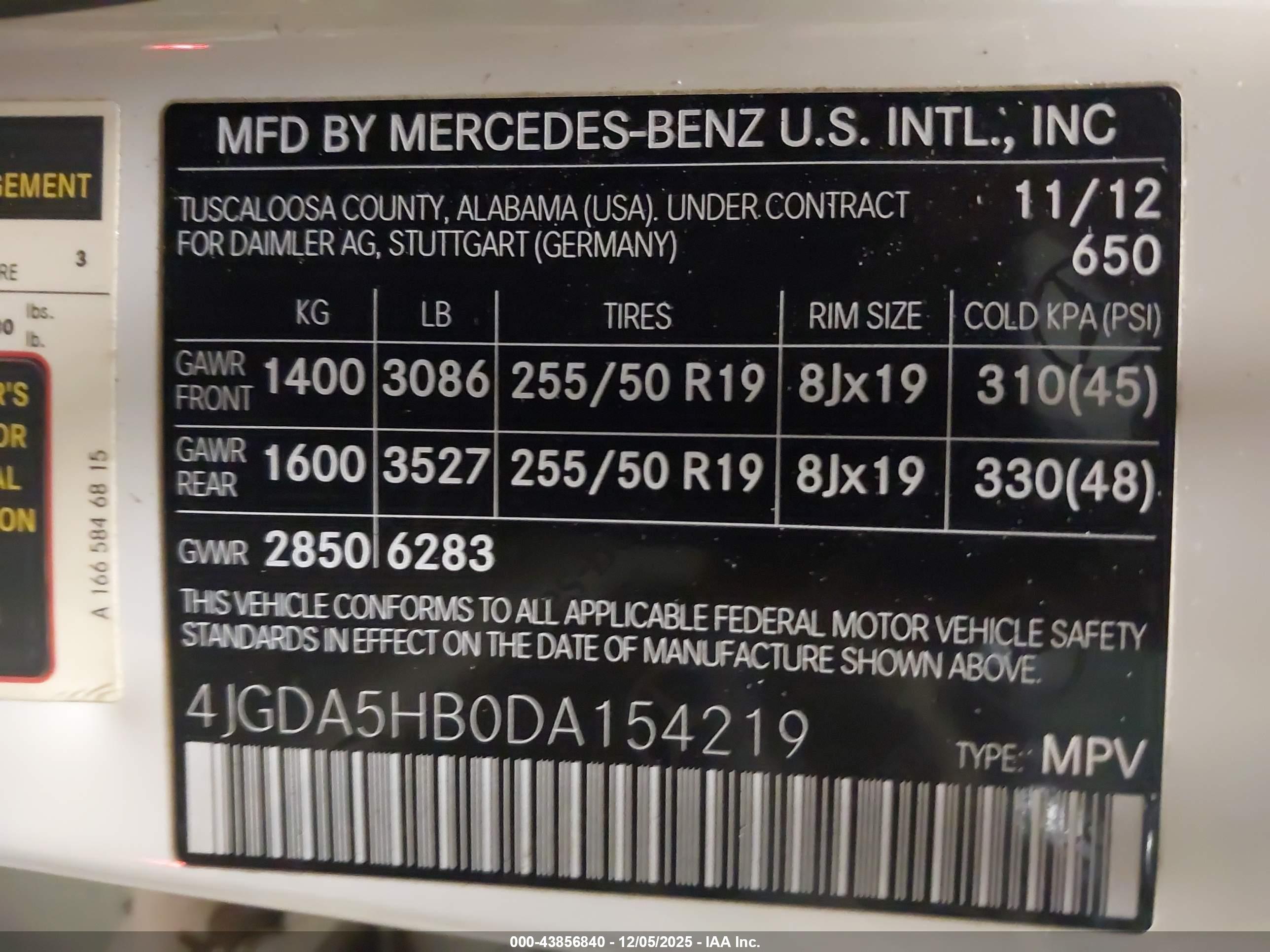 MERCEDES-BENZ ML image 9