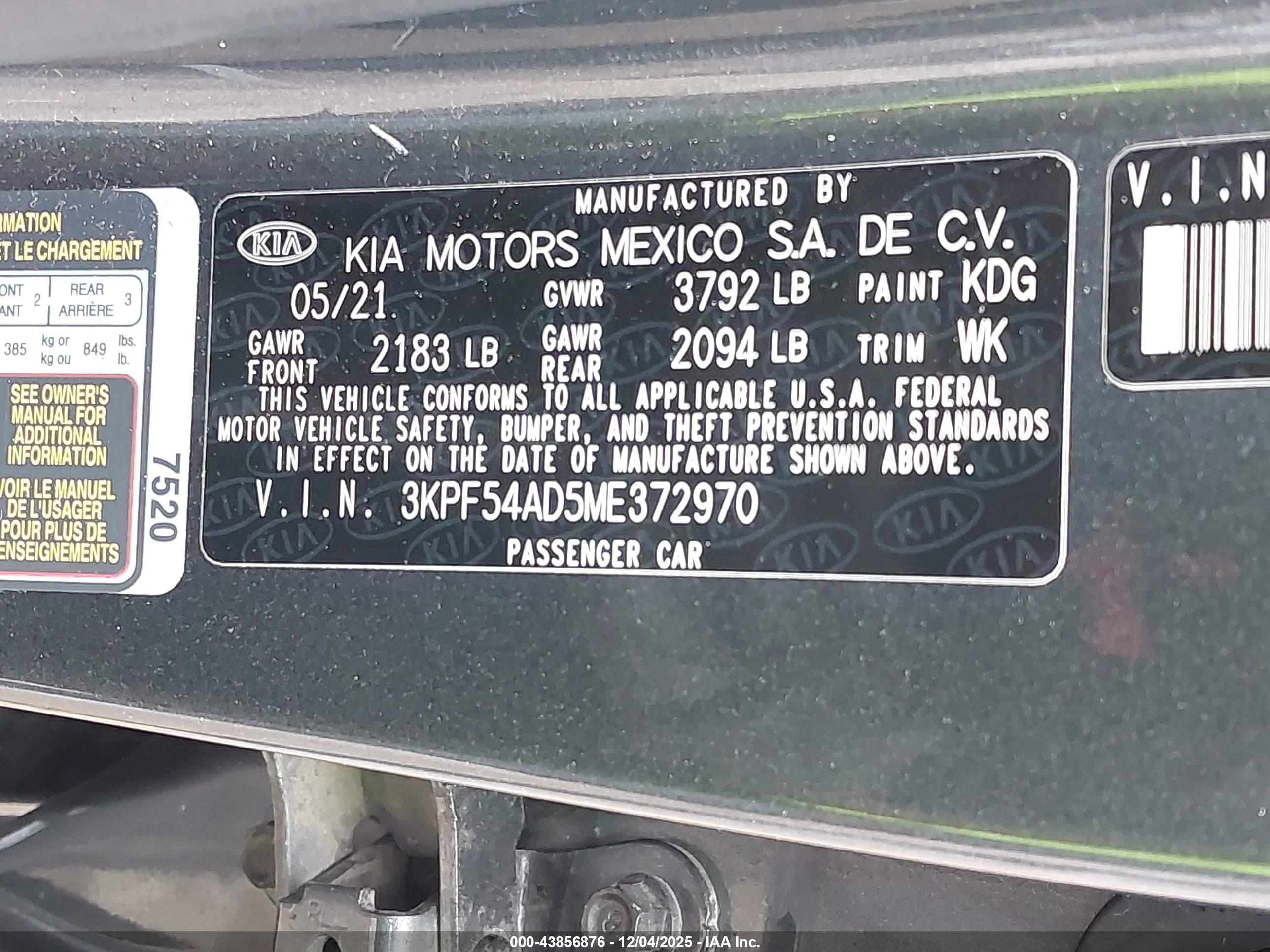 KIA FORTE image 9