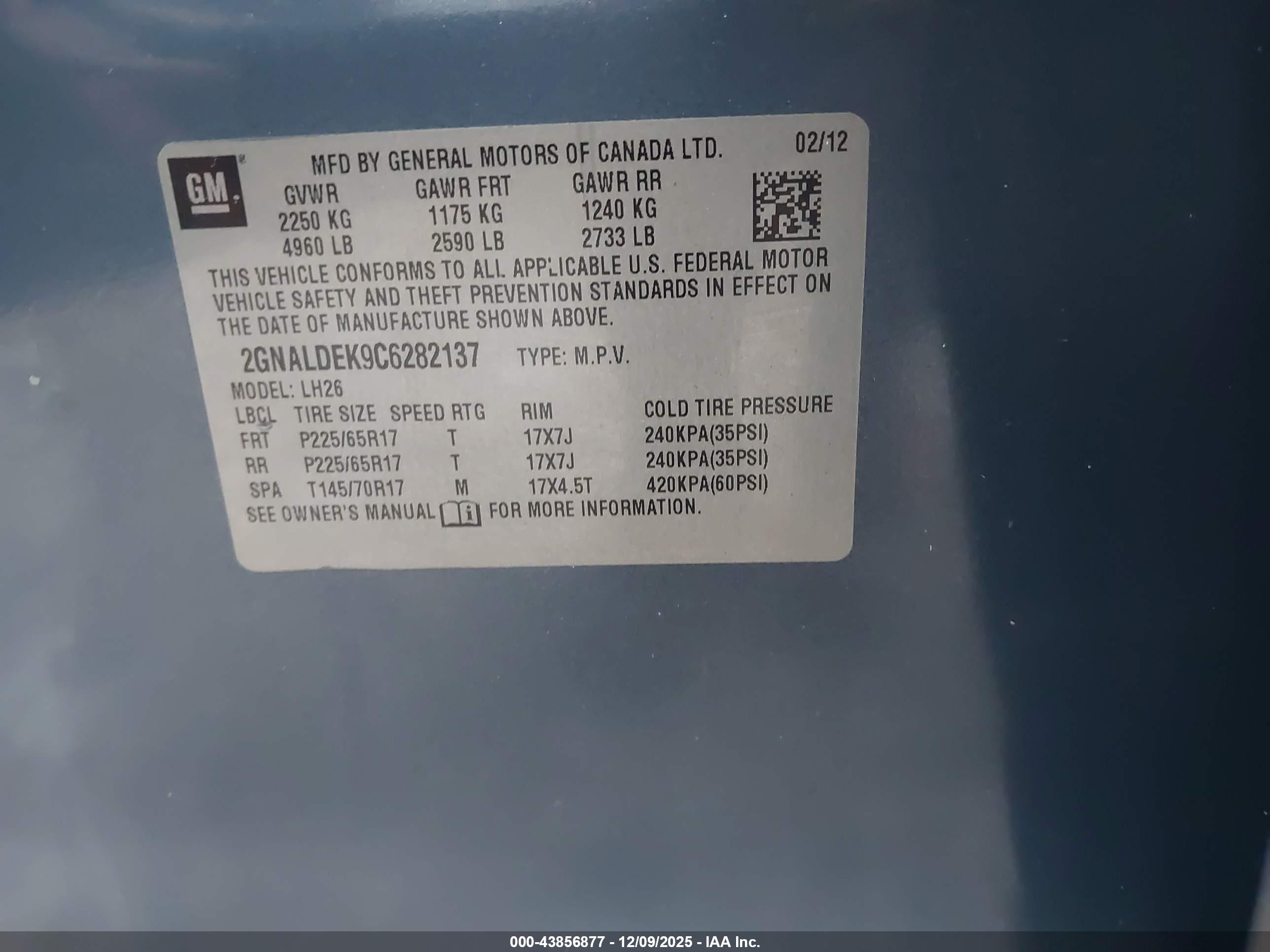 CHEVROLET EQUINOX image 9