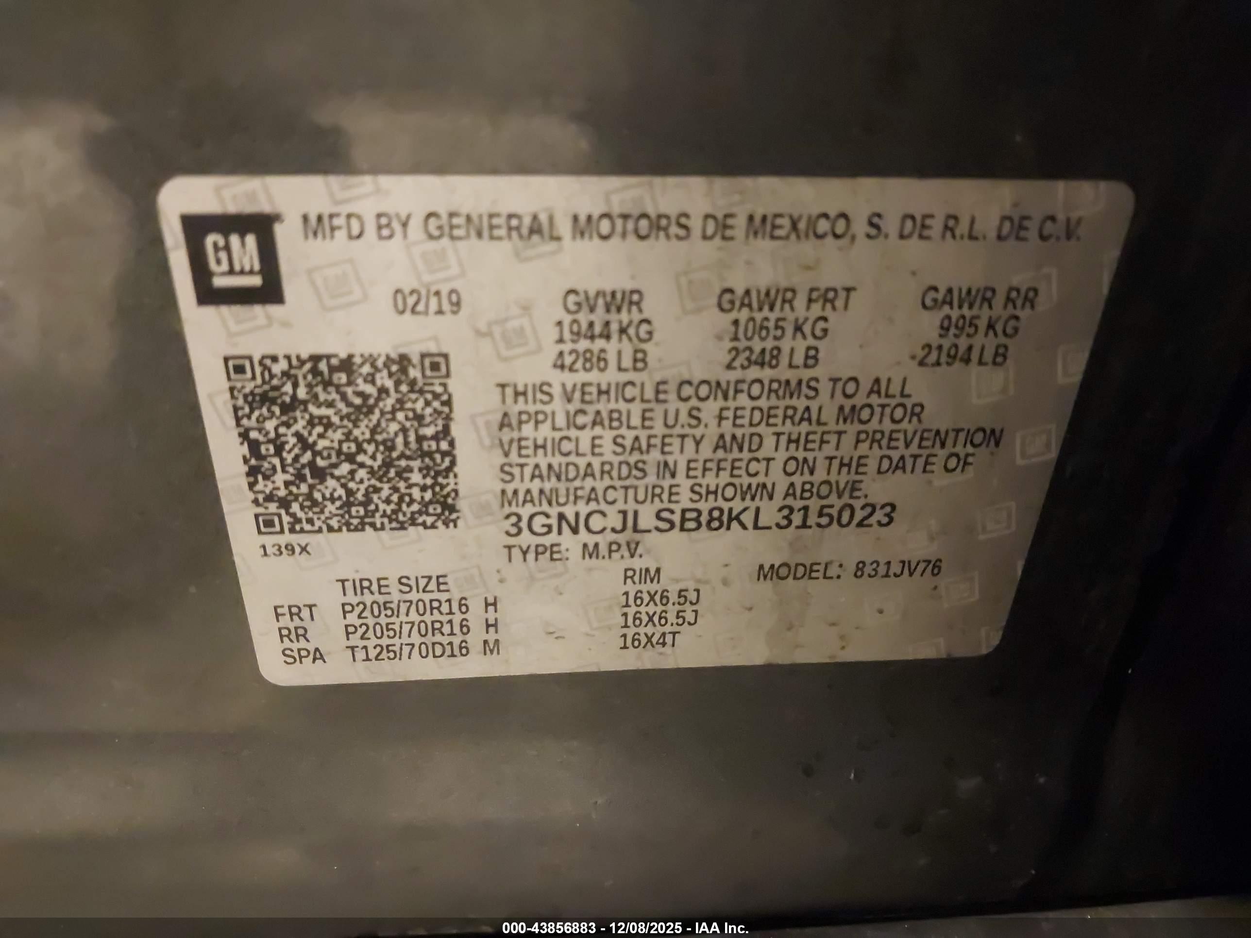 CHEVROLET TRAX image 9