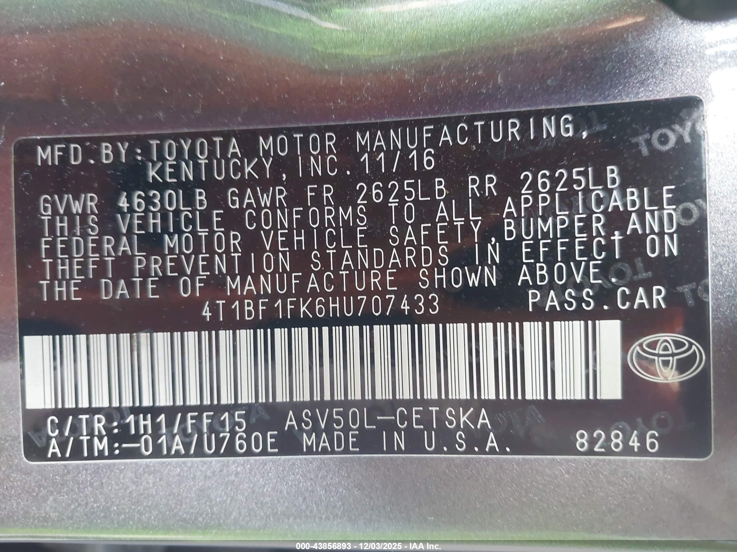 TOYOTA CAMRY image 9