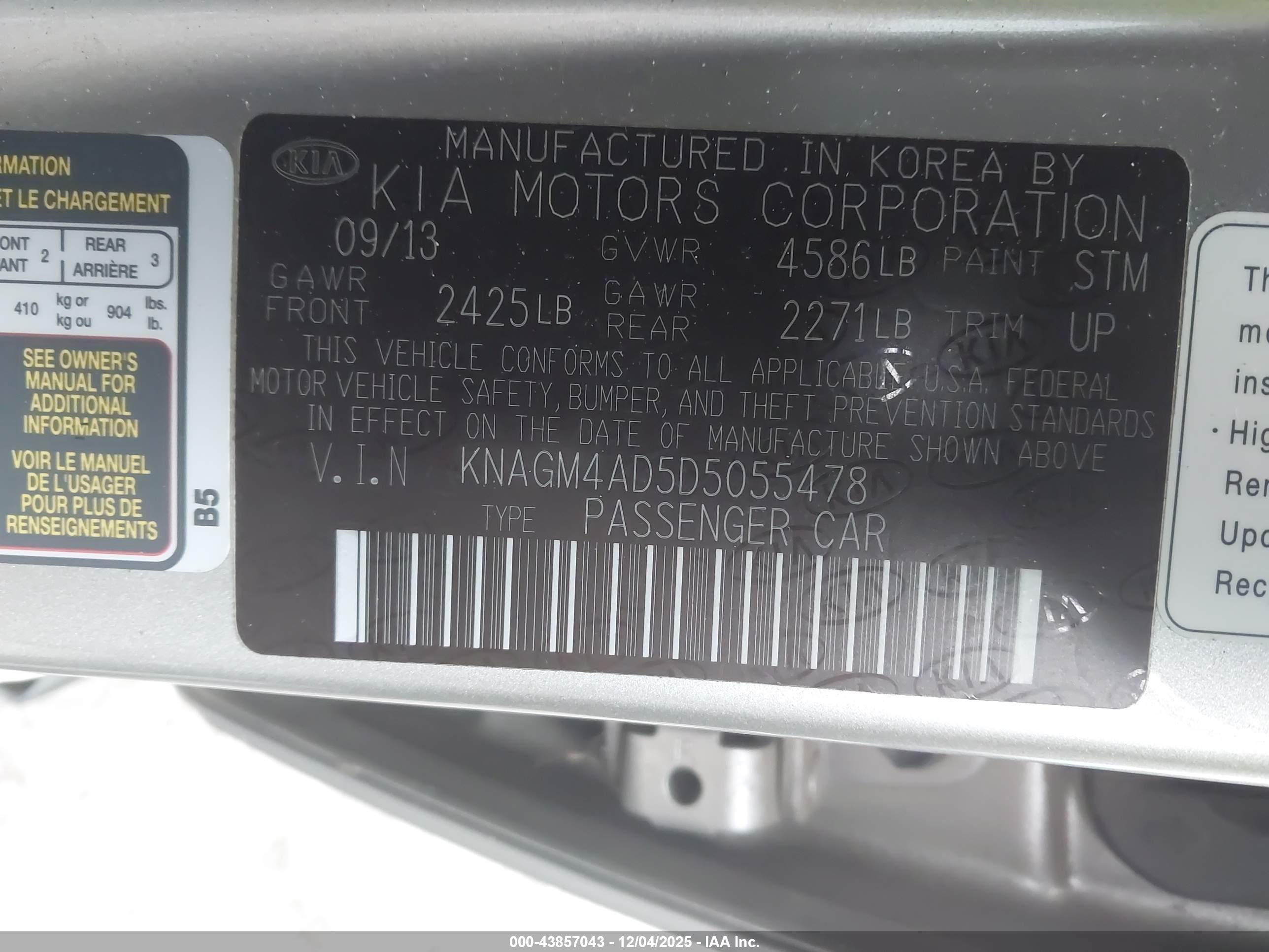 KIA OPTIMA image 9