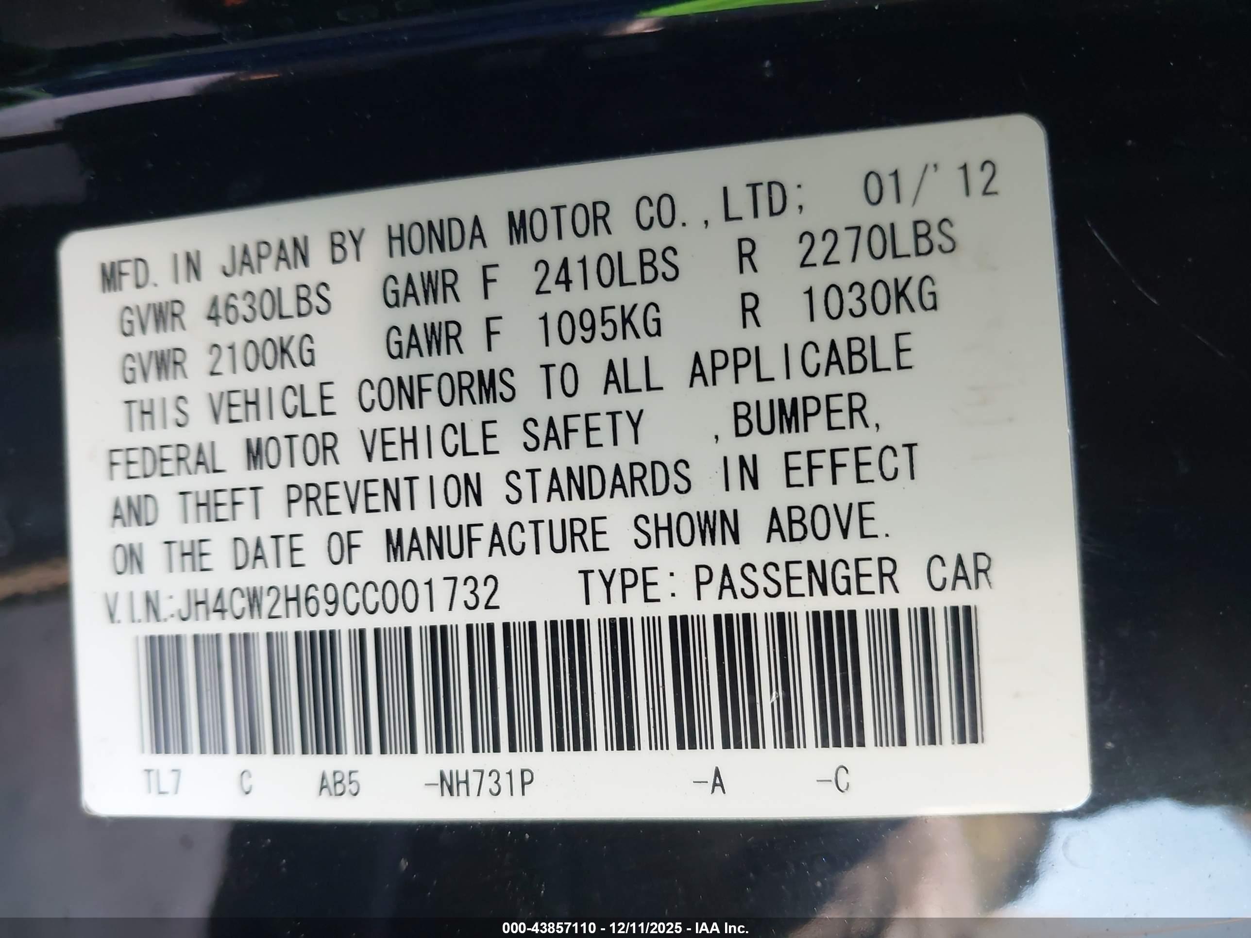 ACURA TSX image 9