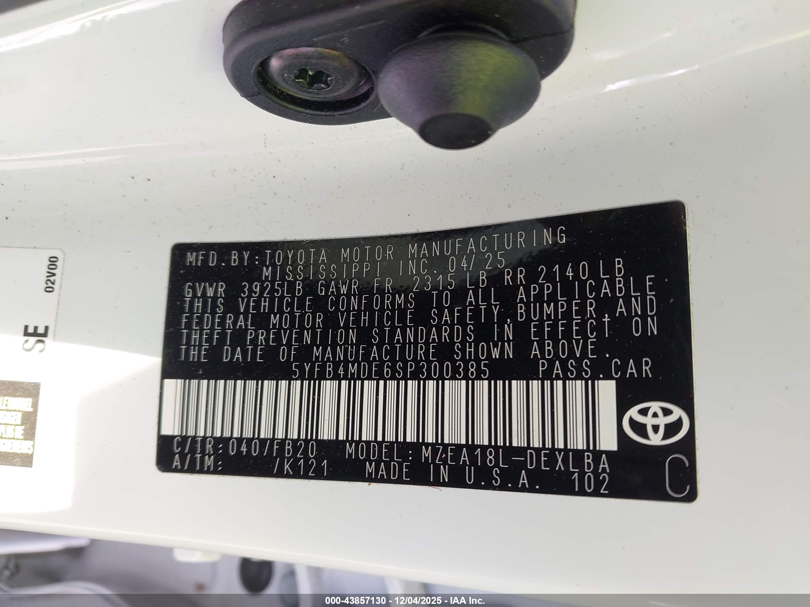 TOYOTA COROLLA image 9