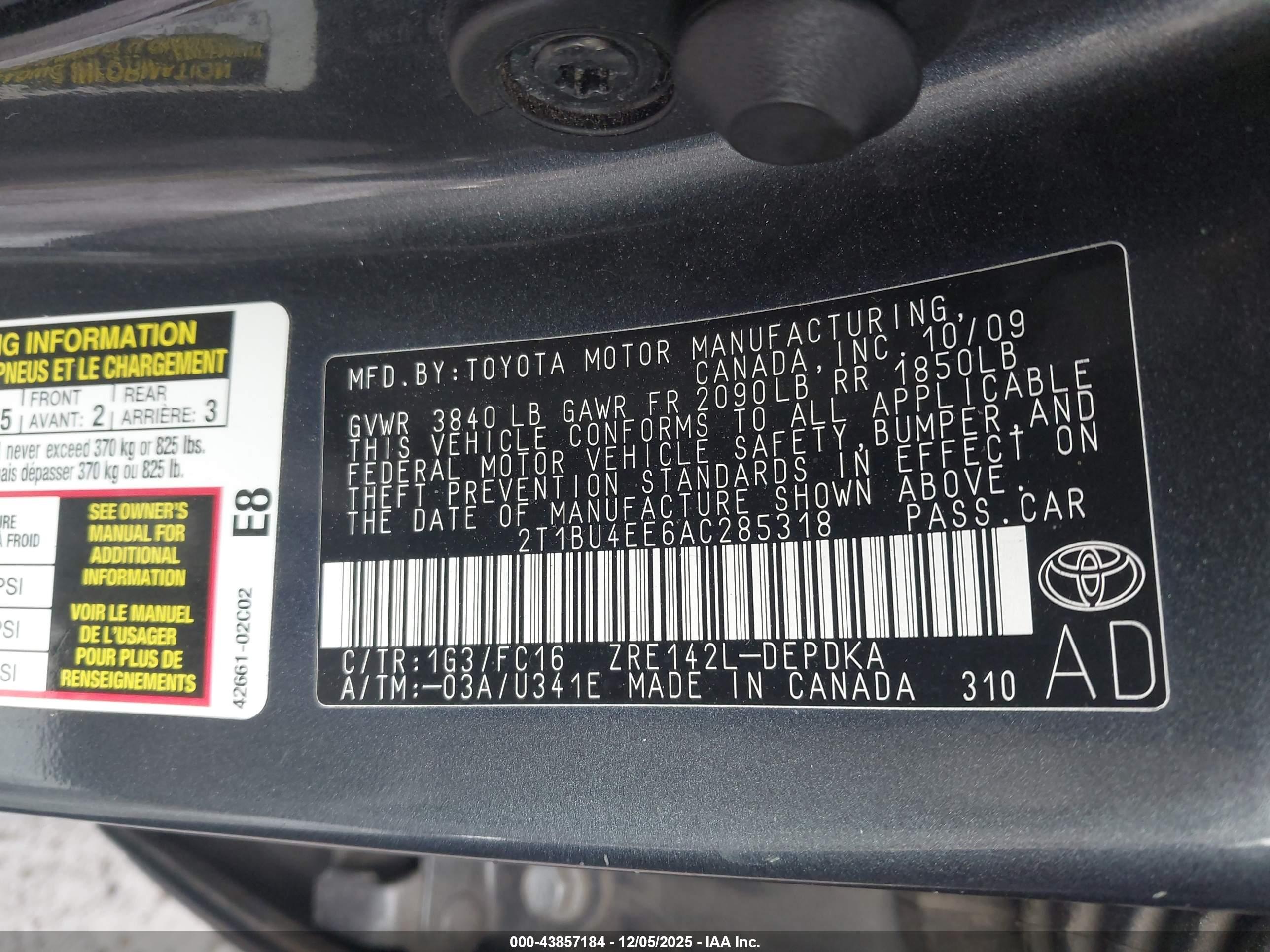 TOYOTA COROLLA image 9
