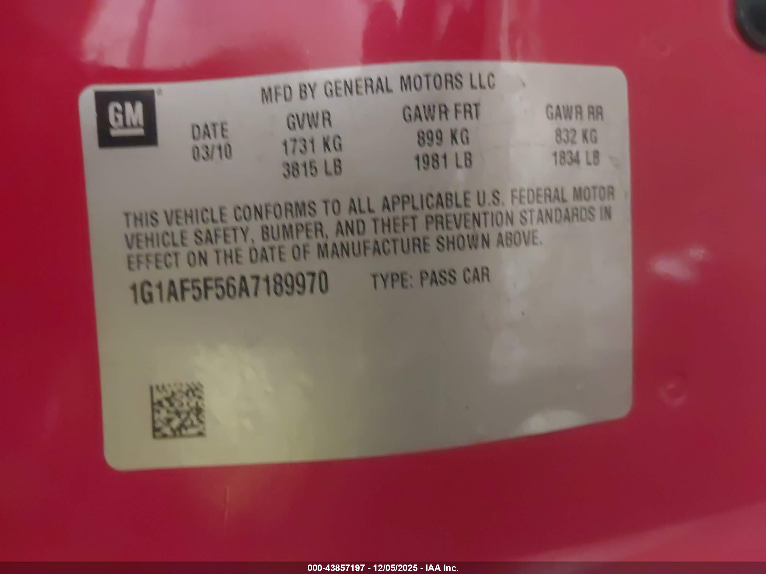 CHEVROLET COBALT image 9