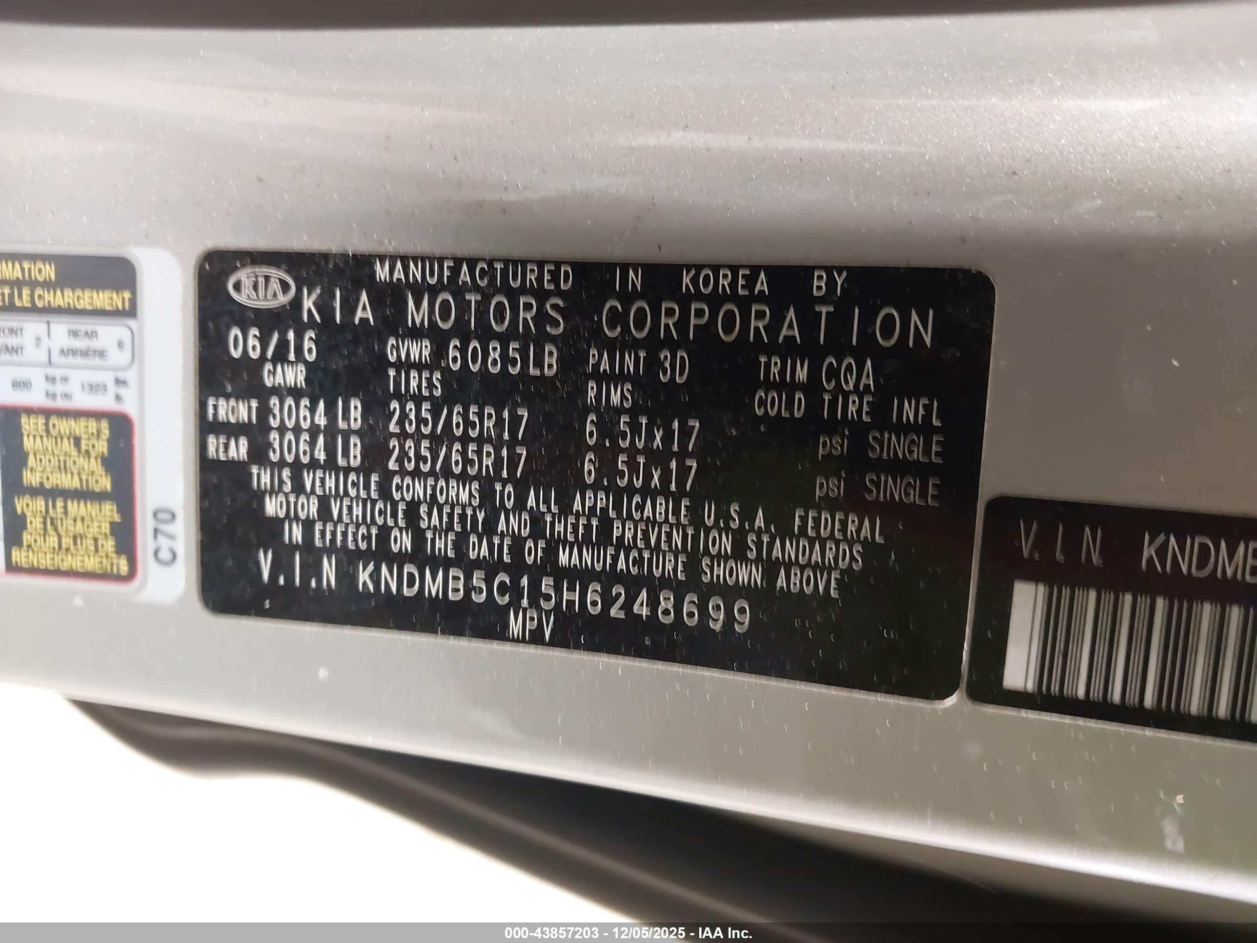 KIA SEDONA image 9