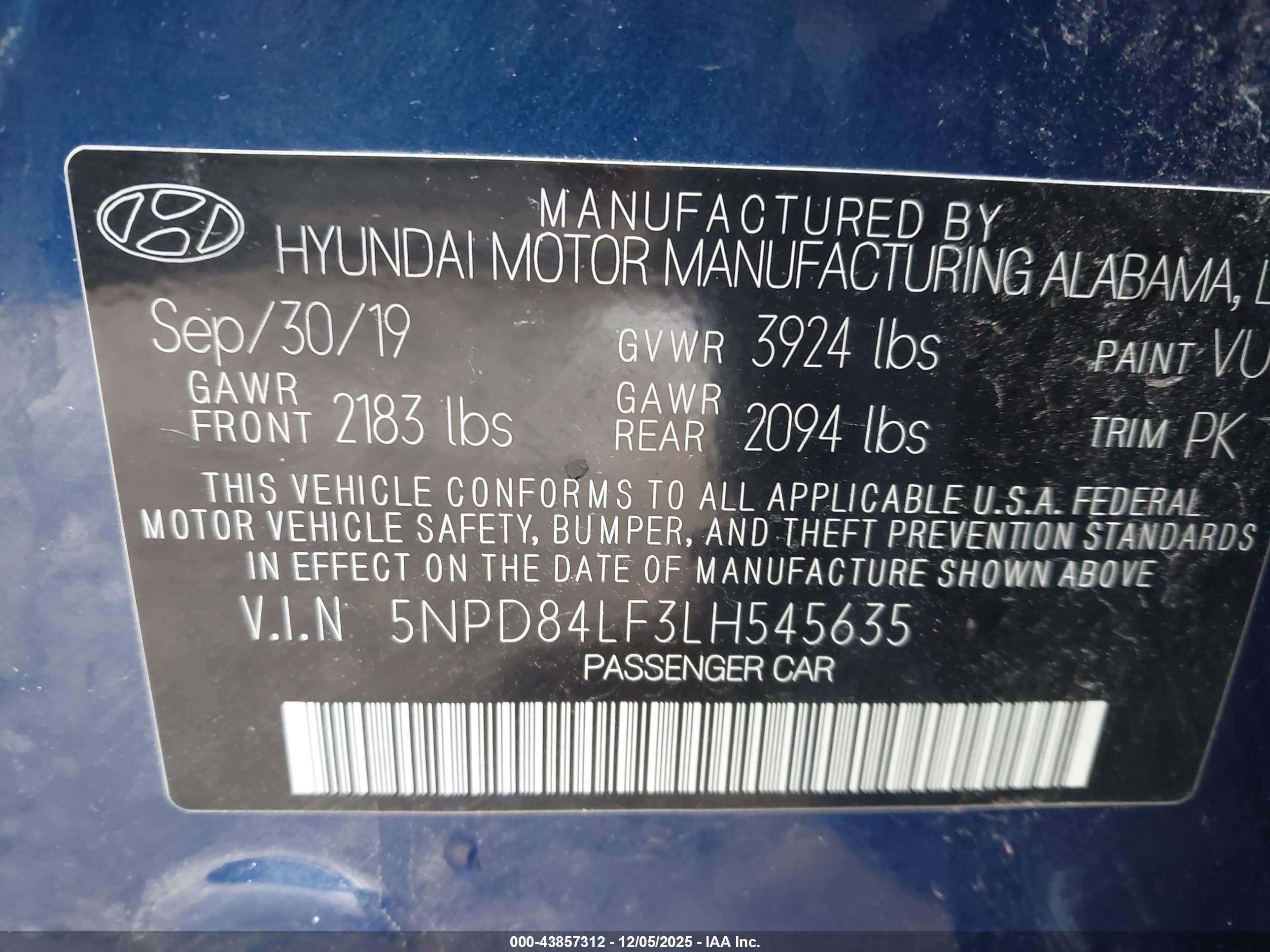 HYUNDAI ELANTRA image 9