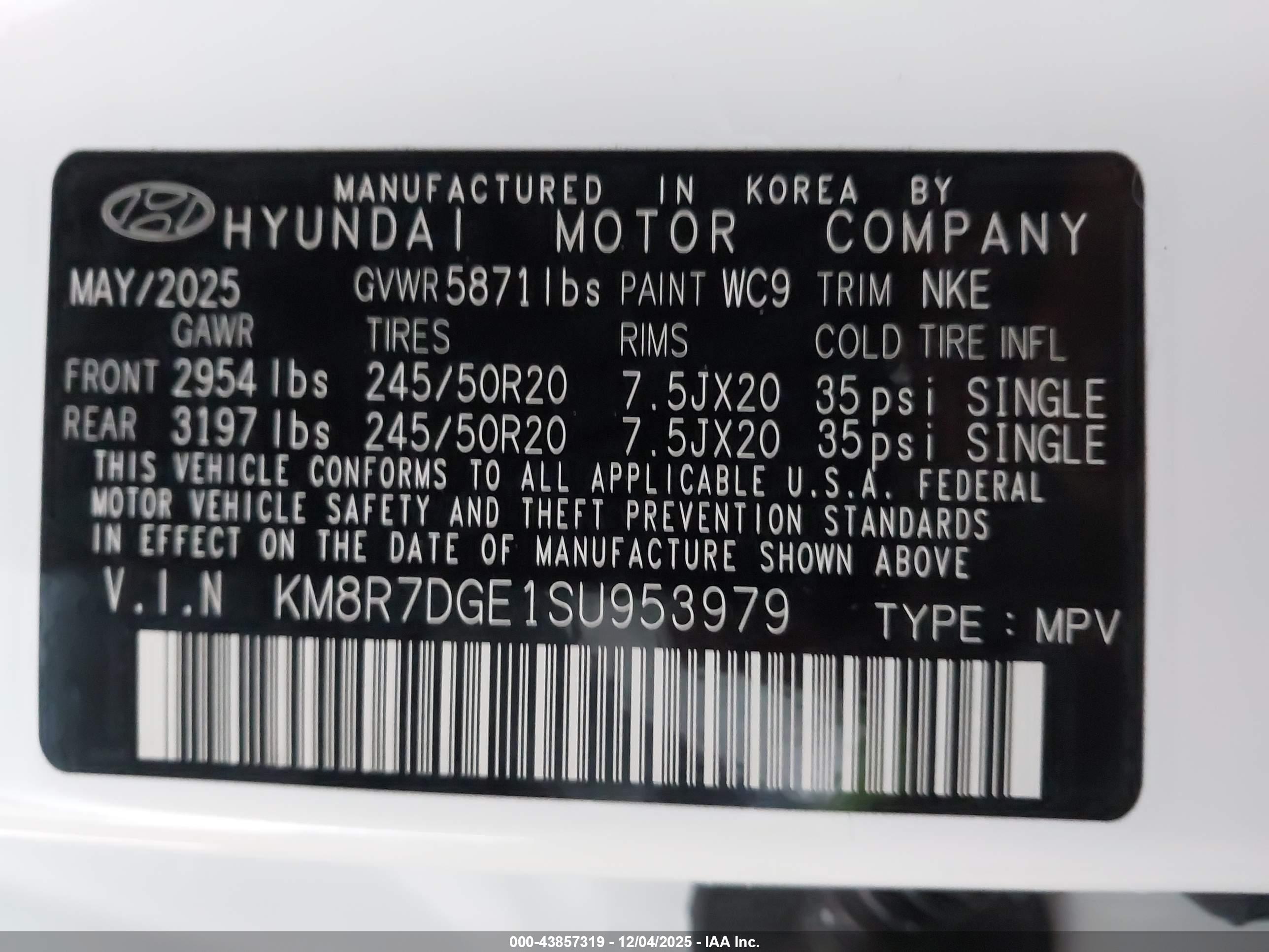 HYUNDAI PALISADE image 9