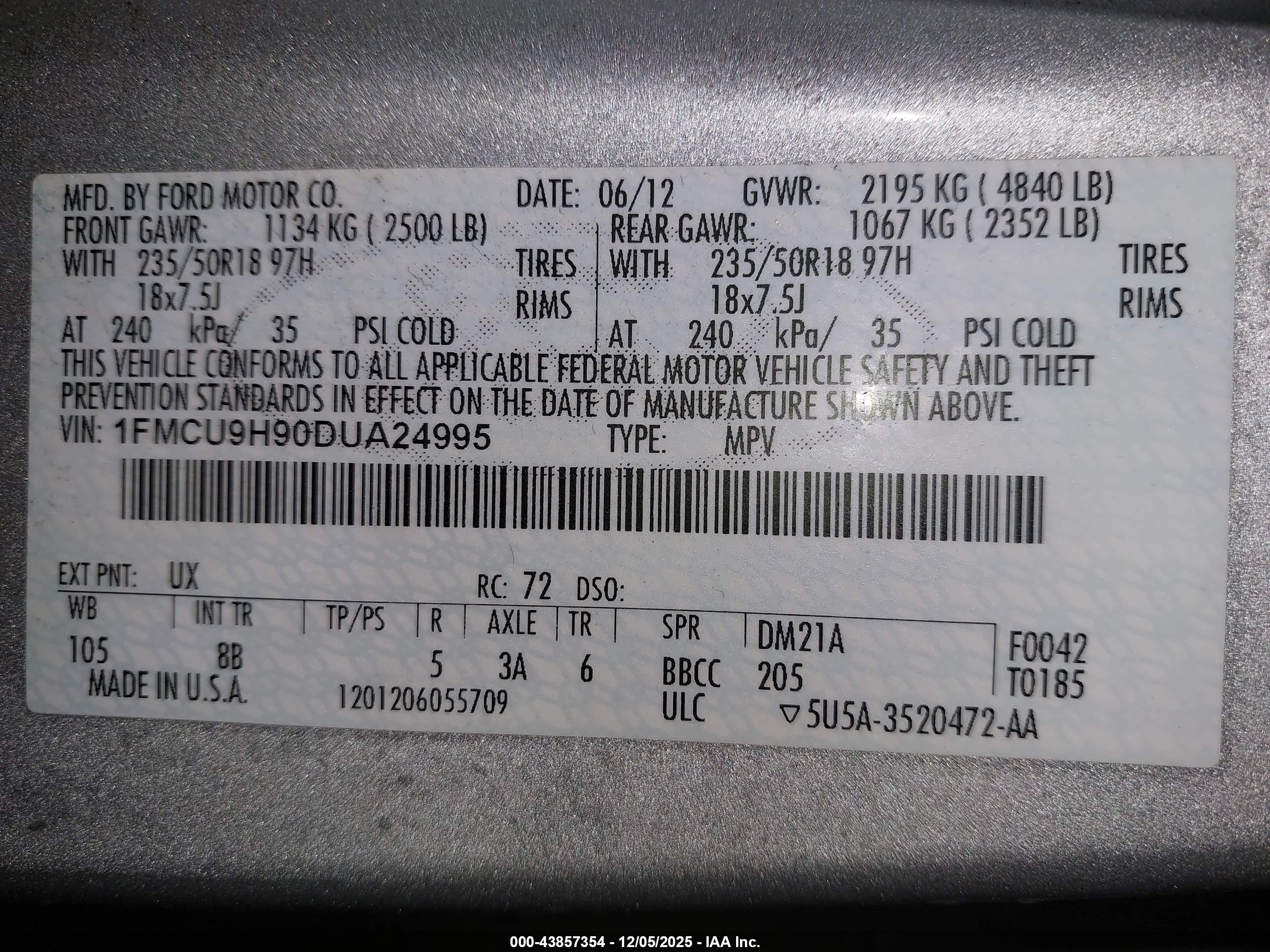 FORD ESCAPE image 9