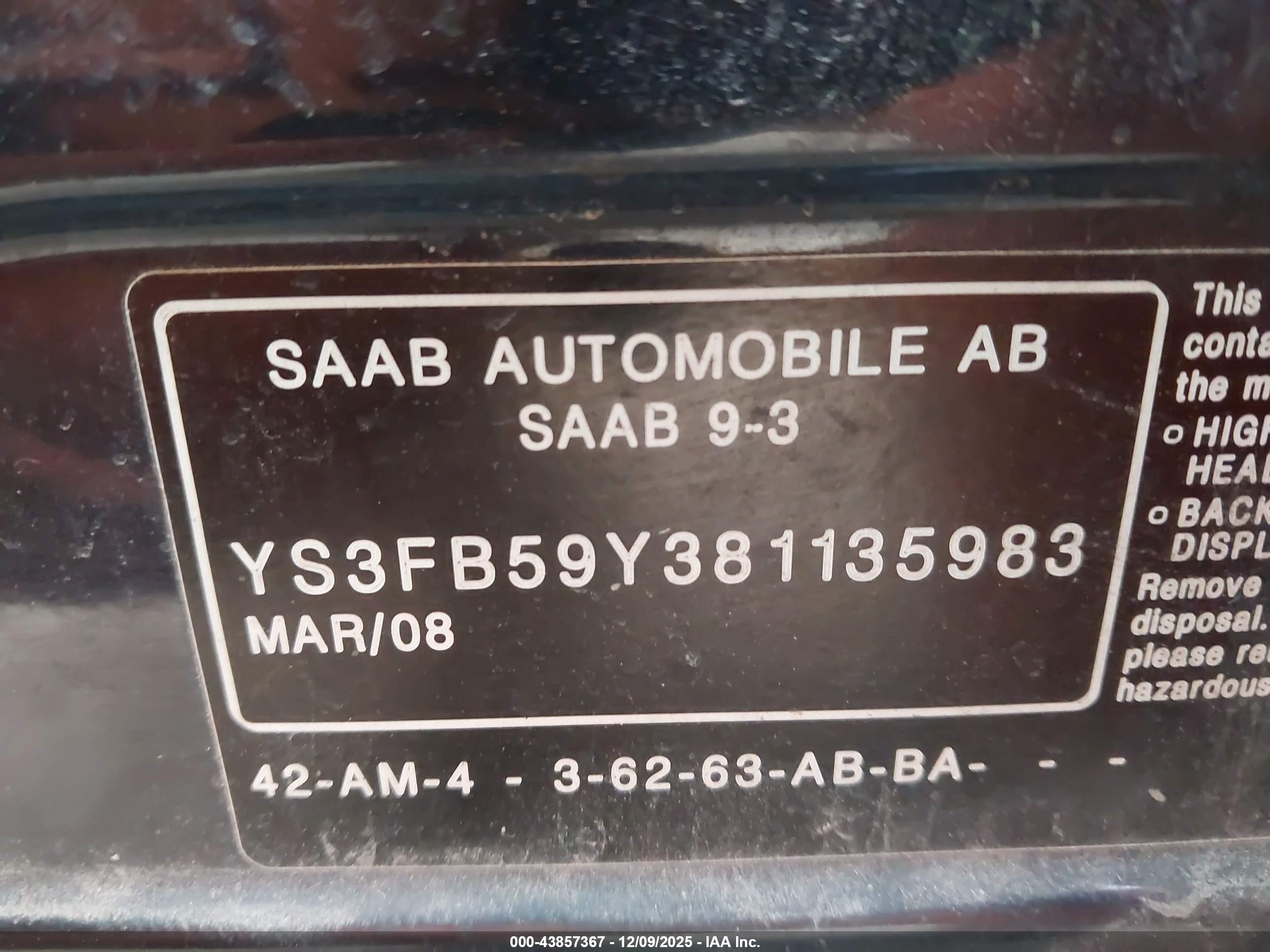 SAAB 9-3 image 9