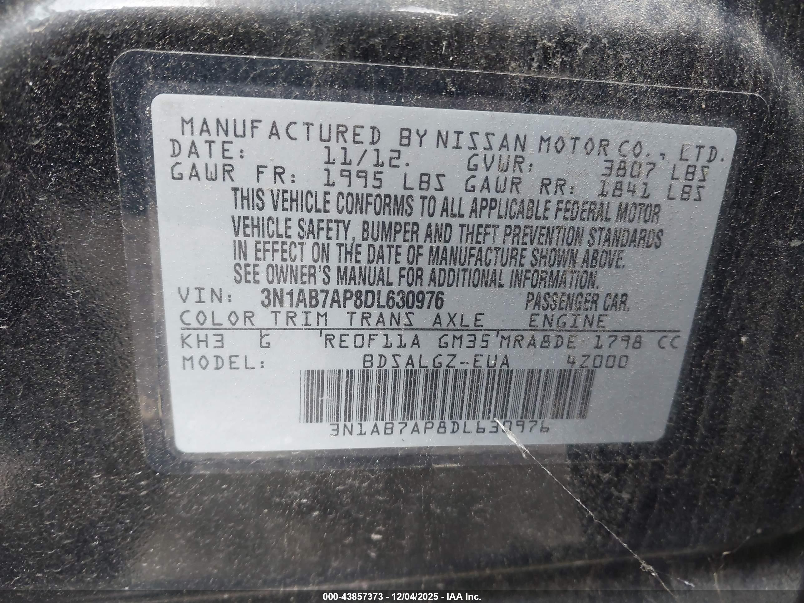 NISSAN SENTRA image 9