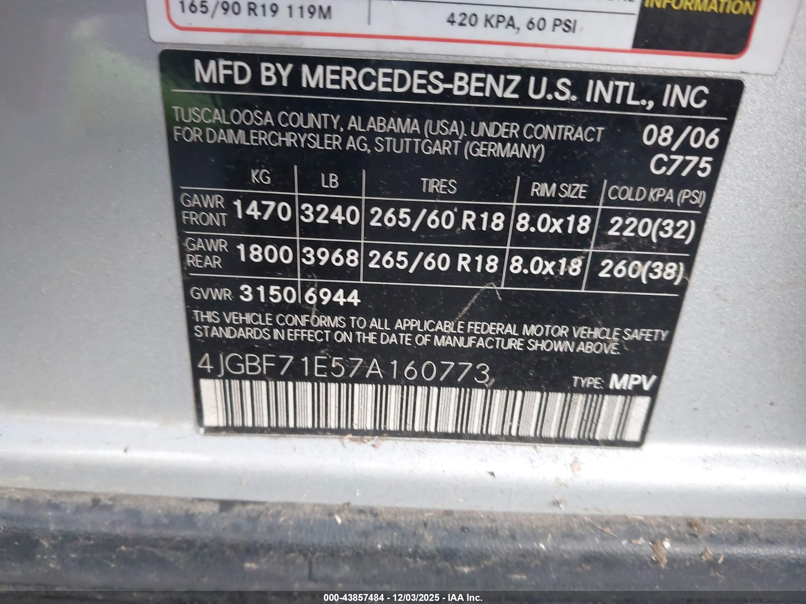 MERCEDES-BENZ GL image 9