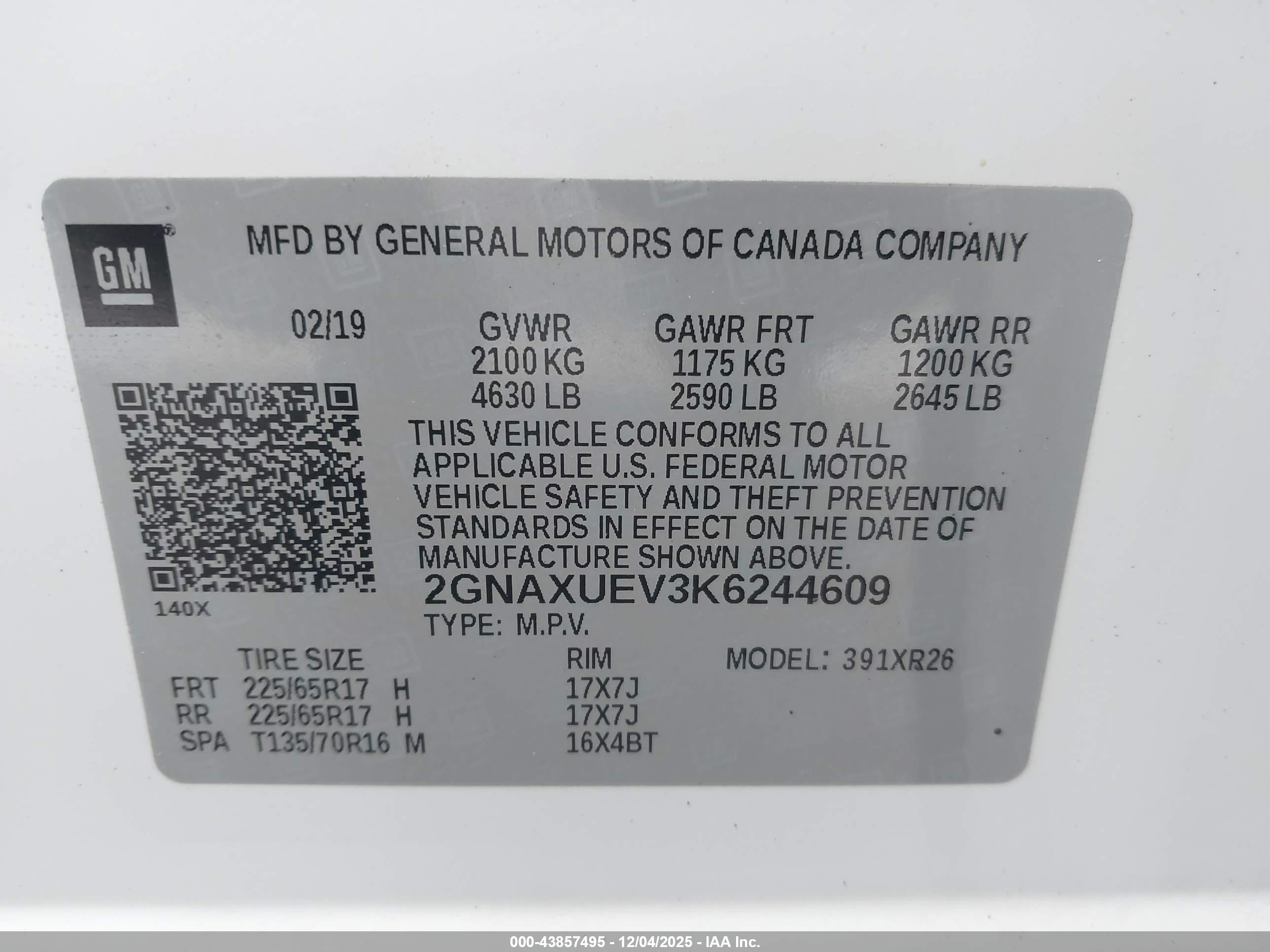 CHEVROLET EQUINOX image 9