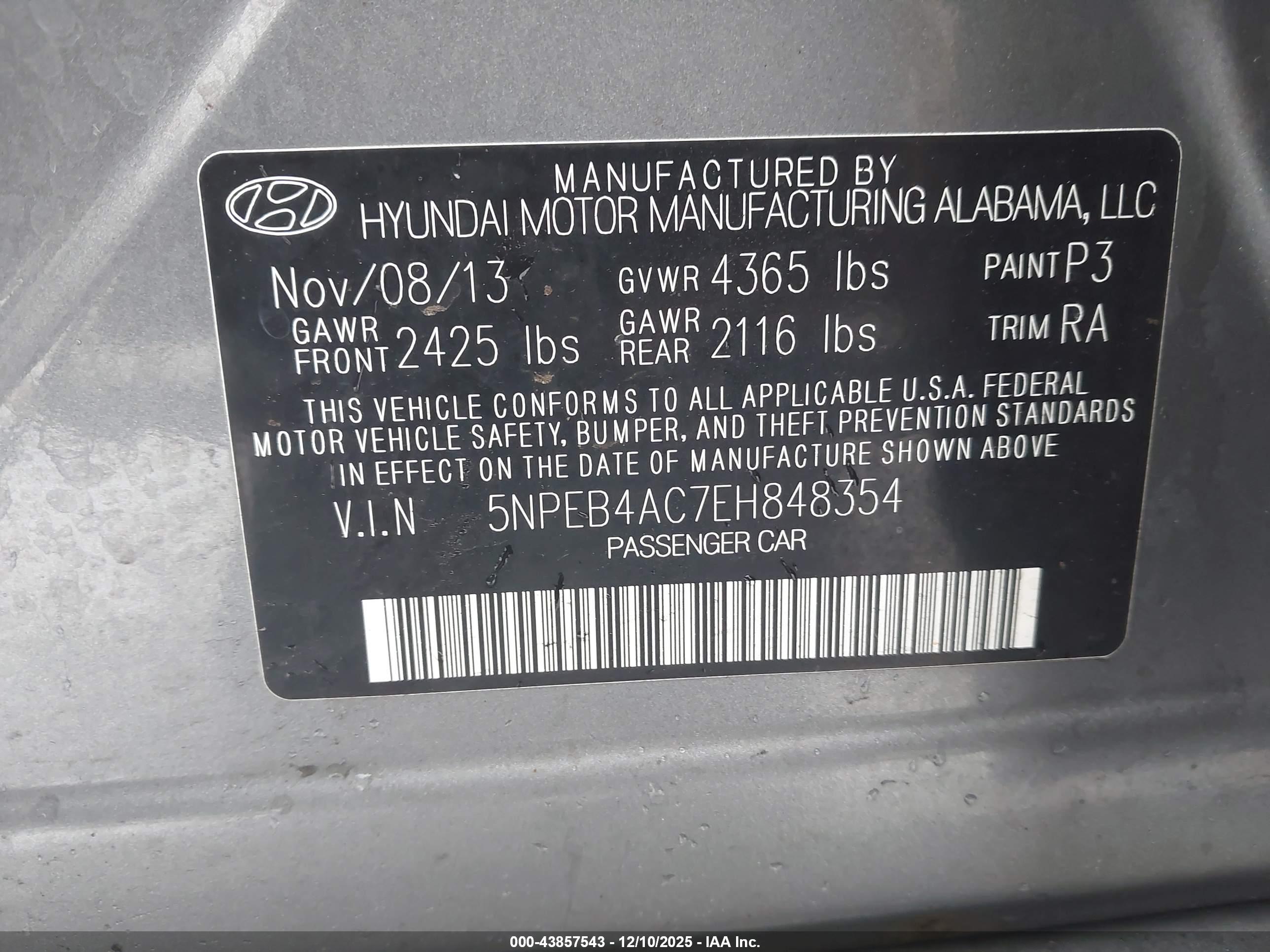 HYUNDAI SONATA image 9