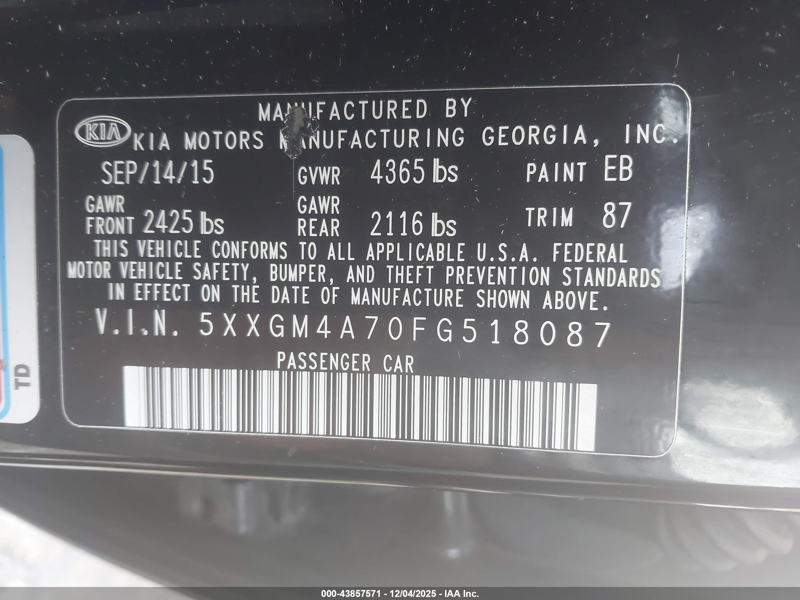 KIA OPTIMA image 9