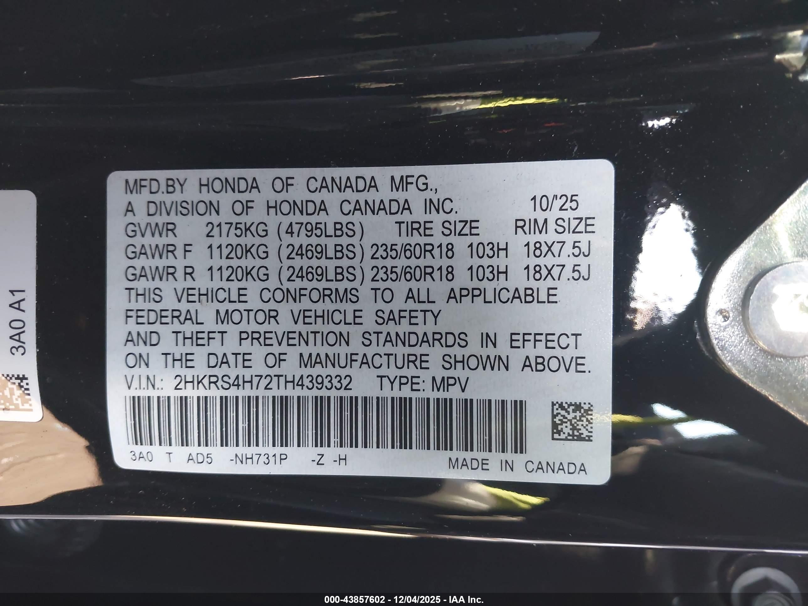 HONDA CR-V image 9