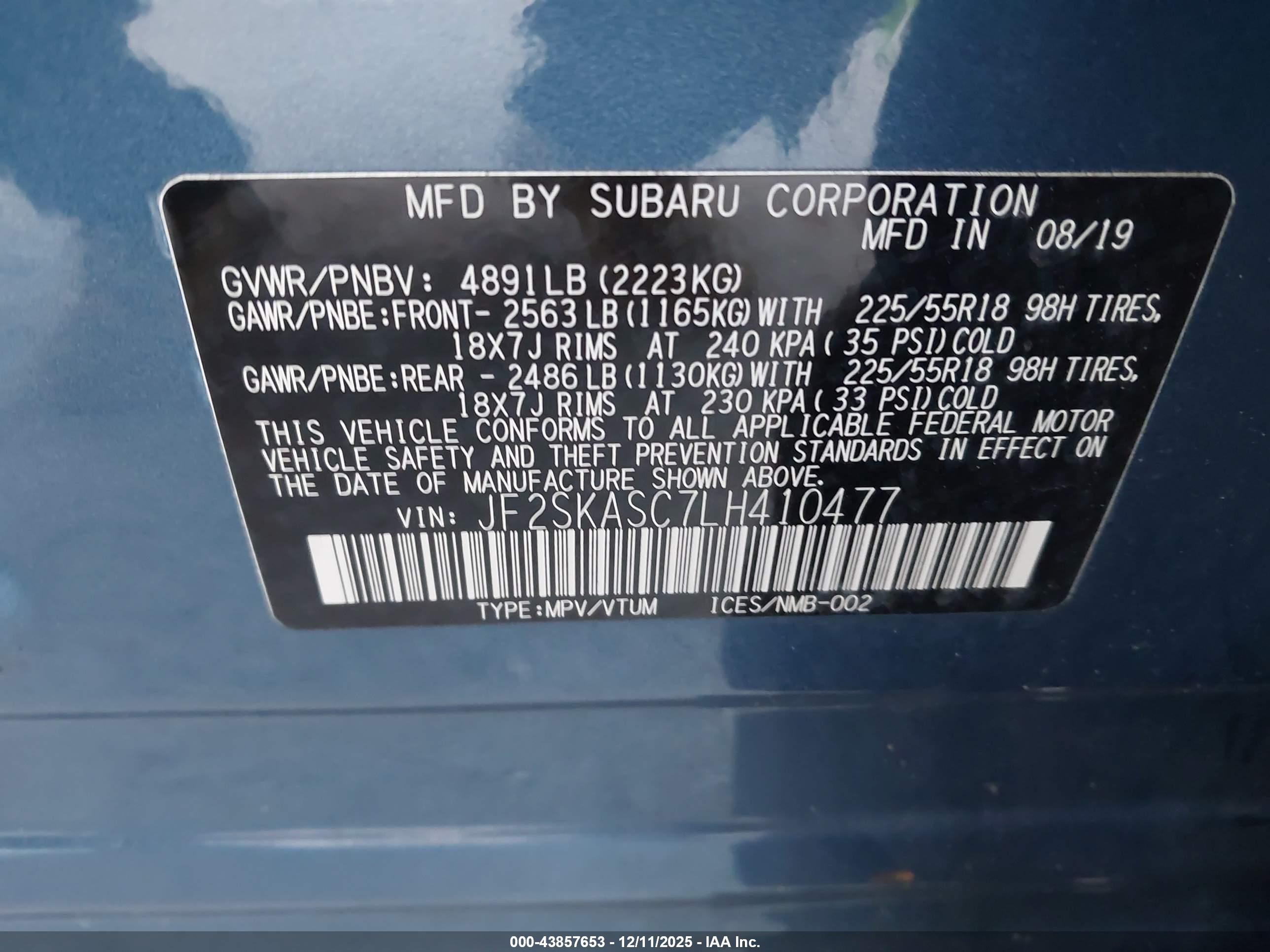 SUBARU FORESTER image 9