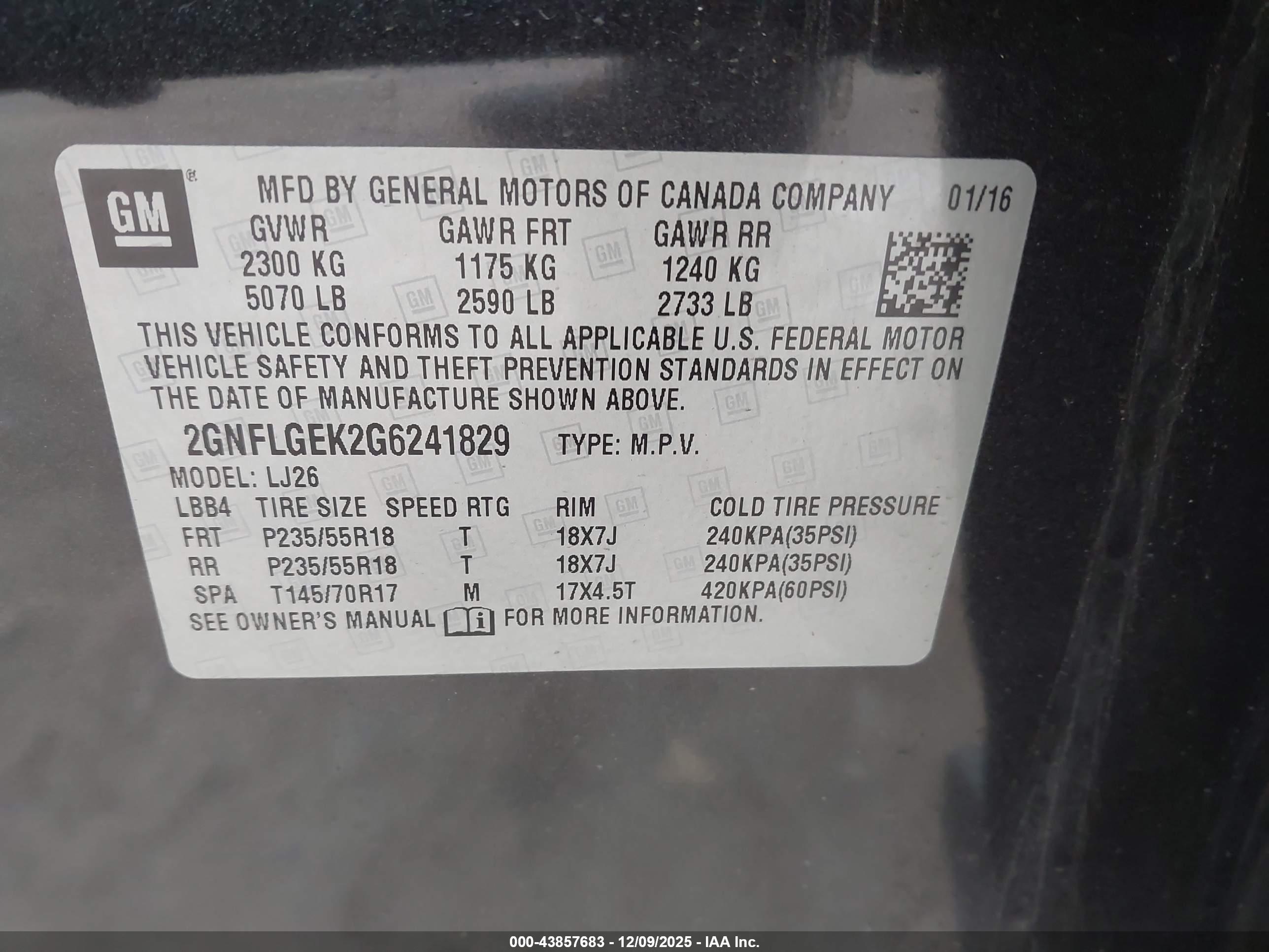 CHEVROLET EQUINOX image 9