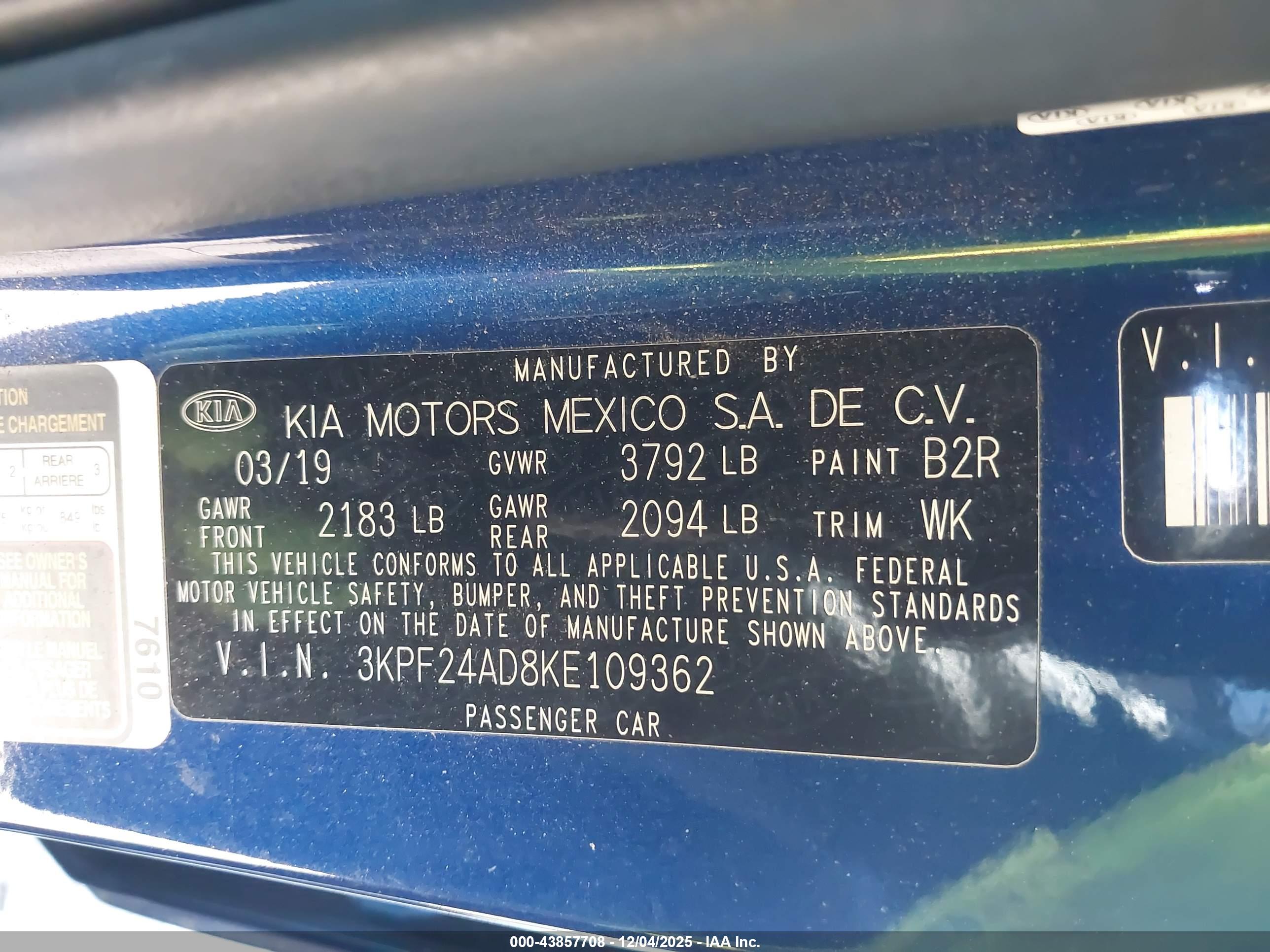 KIA FORTE image 9