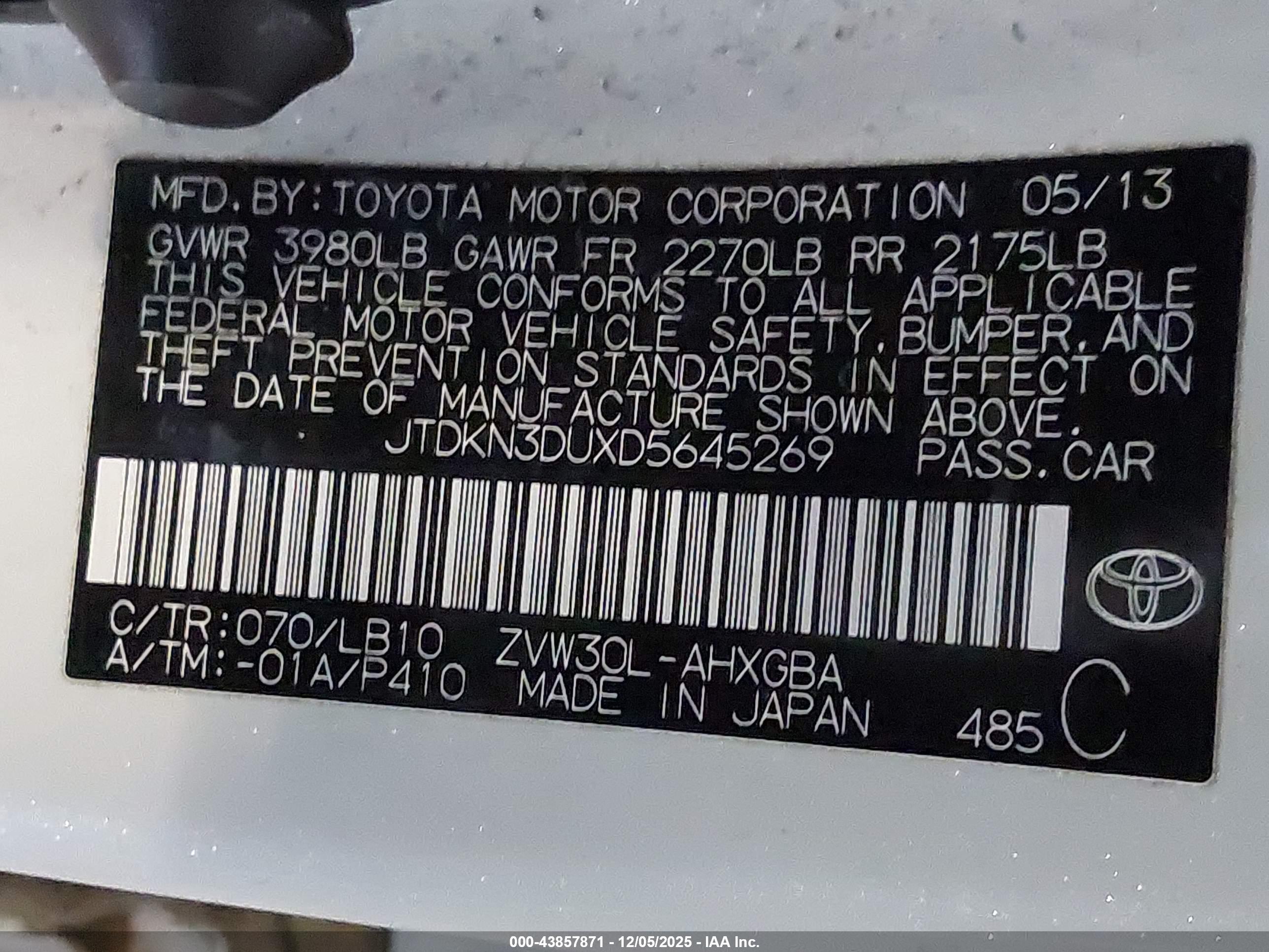 TOYOTA PRIUS image 9