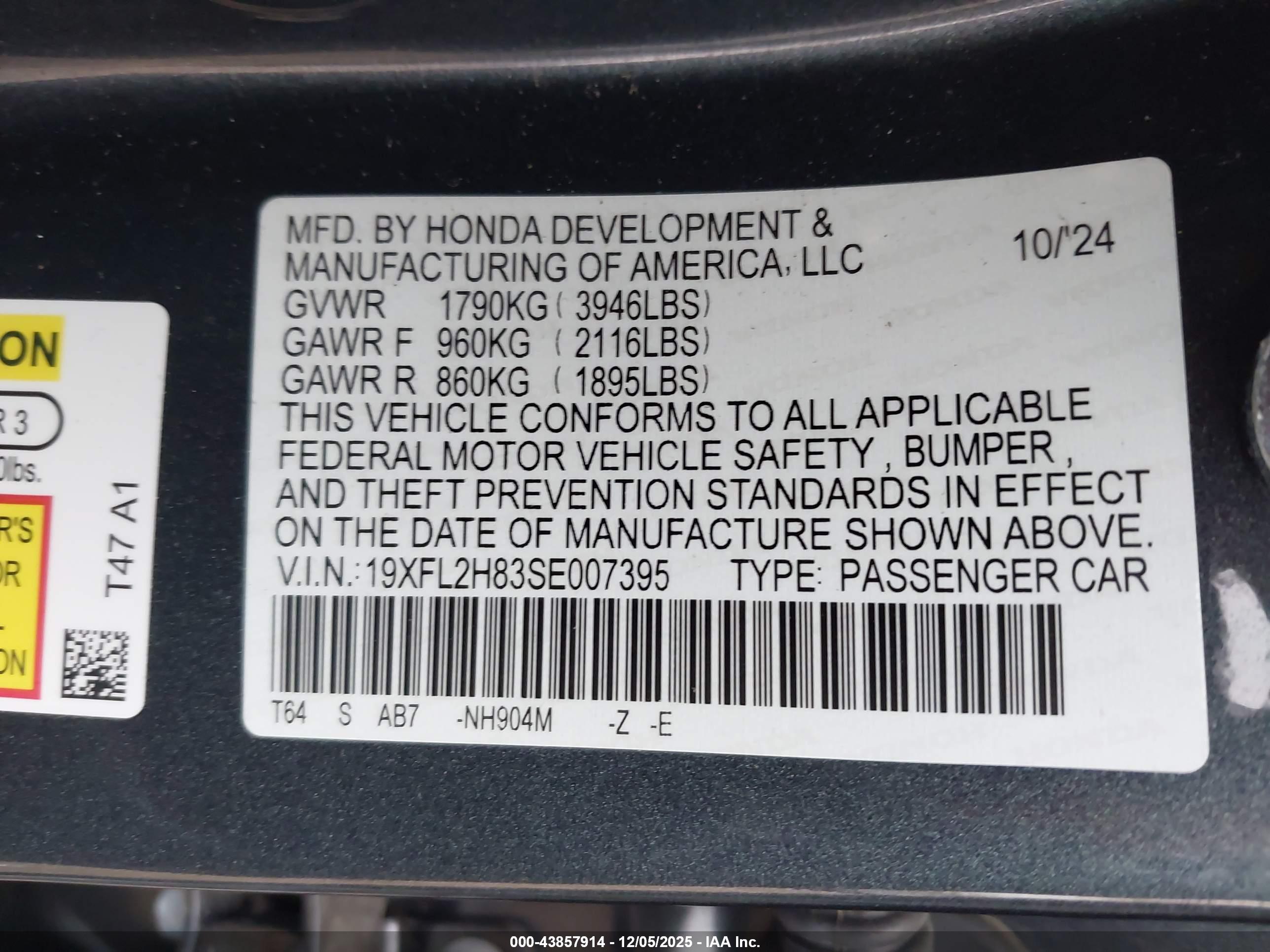 HONDA CIVIC image 9