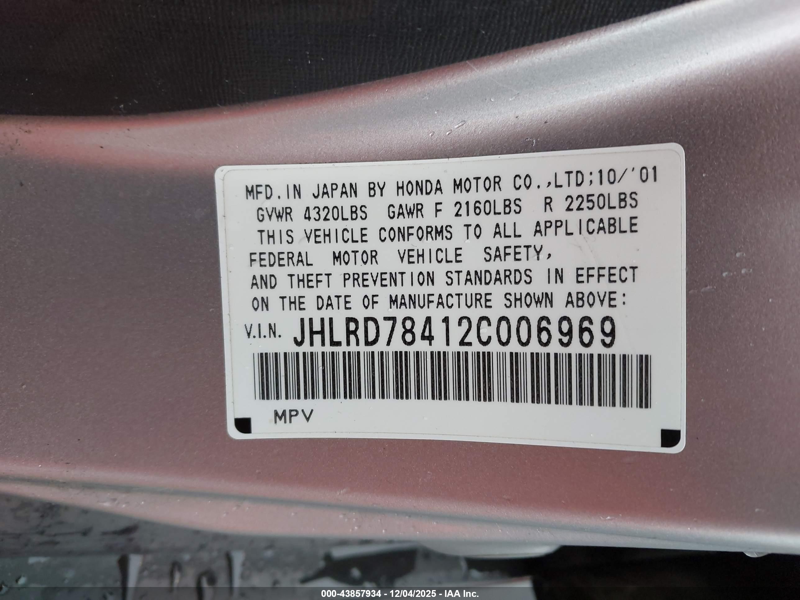 HONDA CR-V image 9