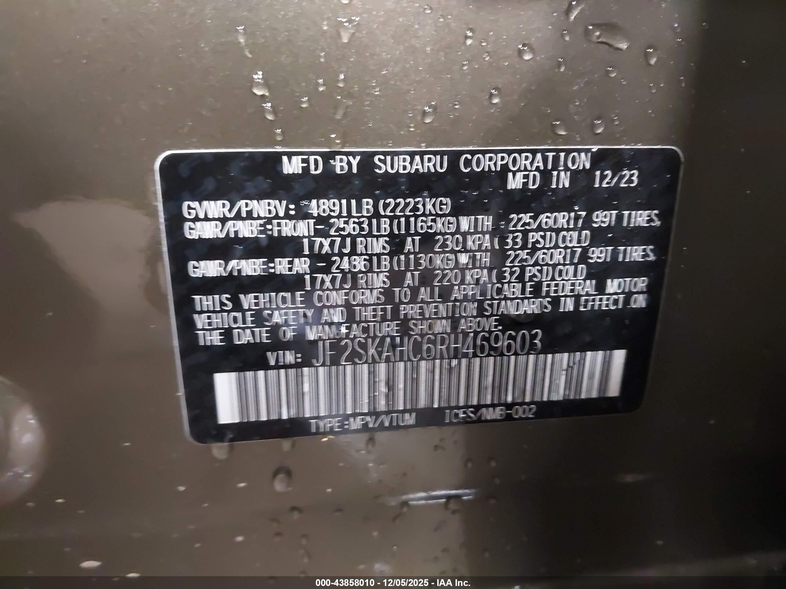 SUBARU FORESTER image 9