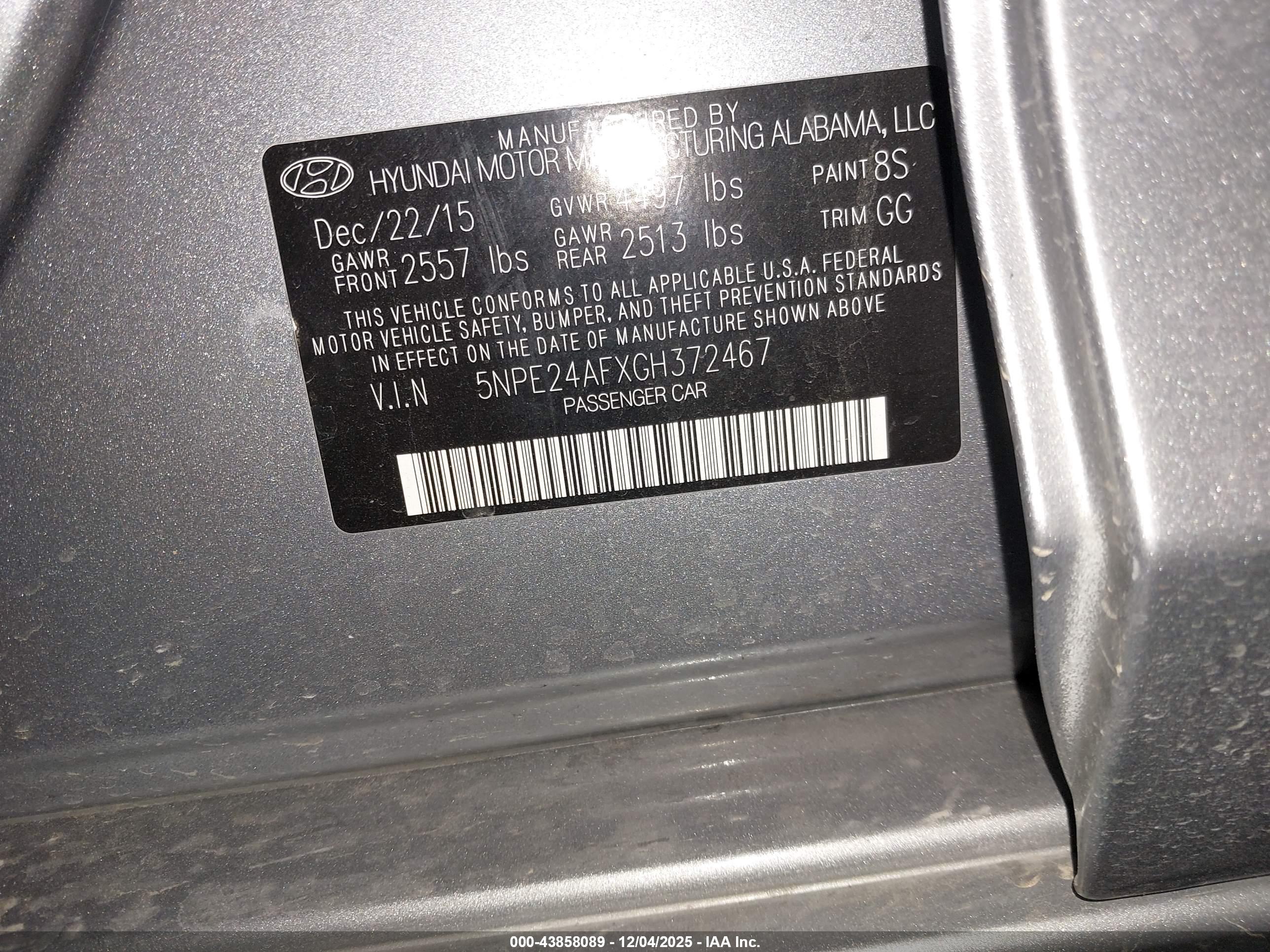 HYUNDAI SONATA image 9