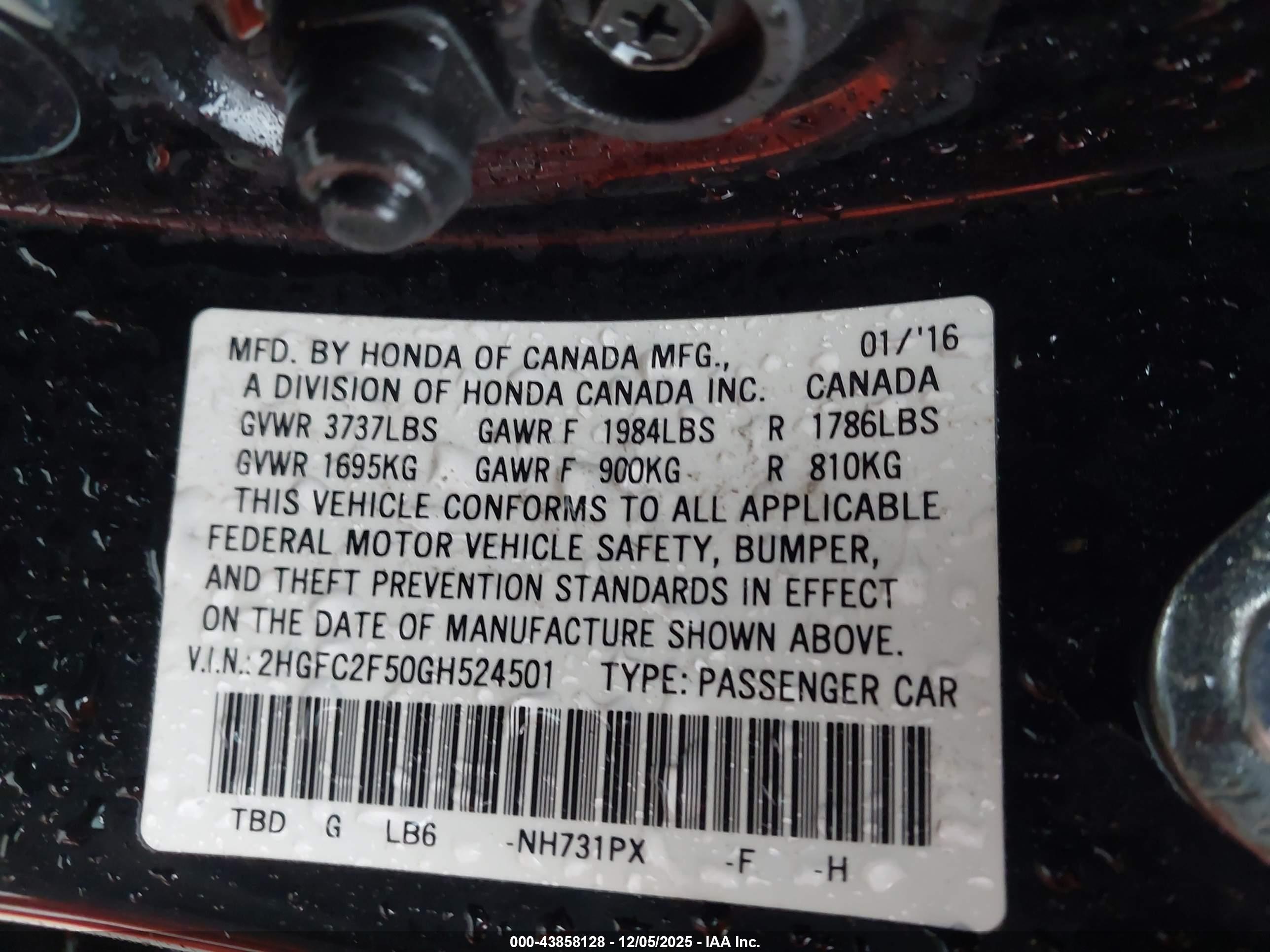 HONDA CIVIC image 9