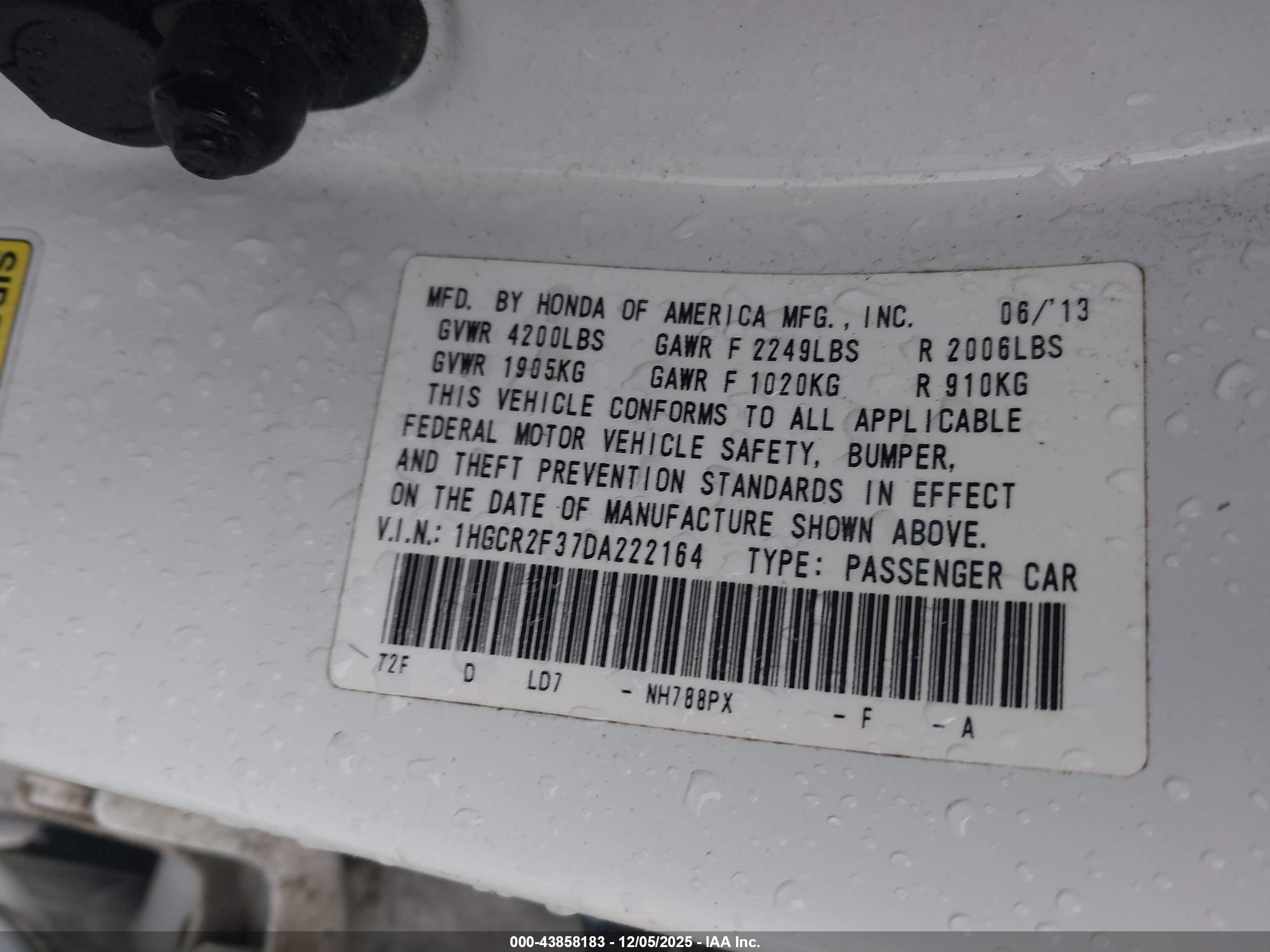 HONDA ACCORD image 9