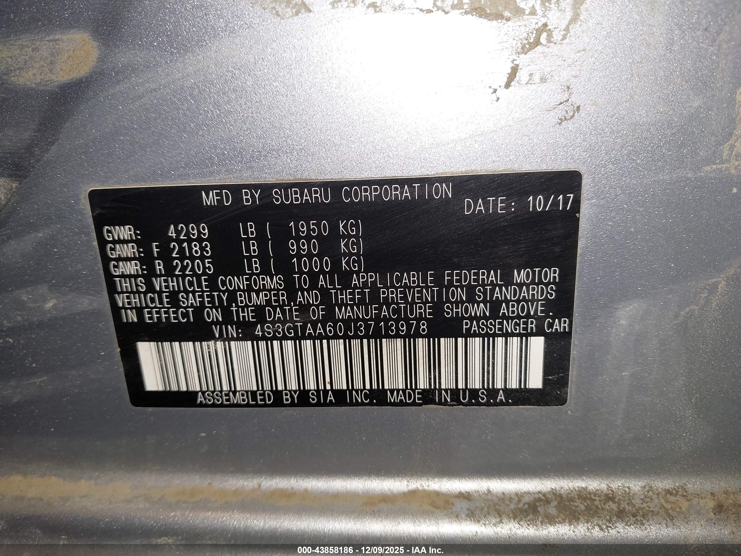 SUBARU IMPREZA image 9