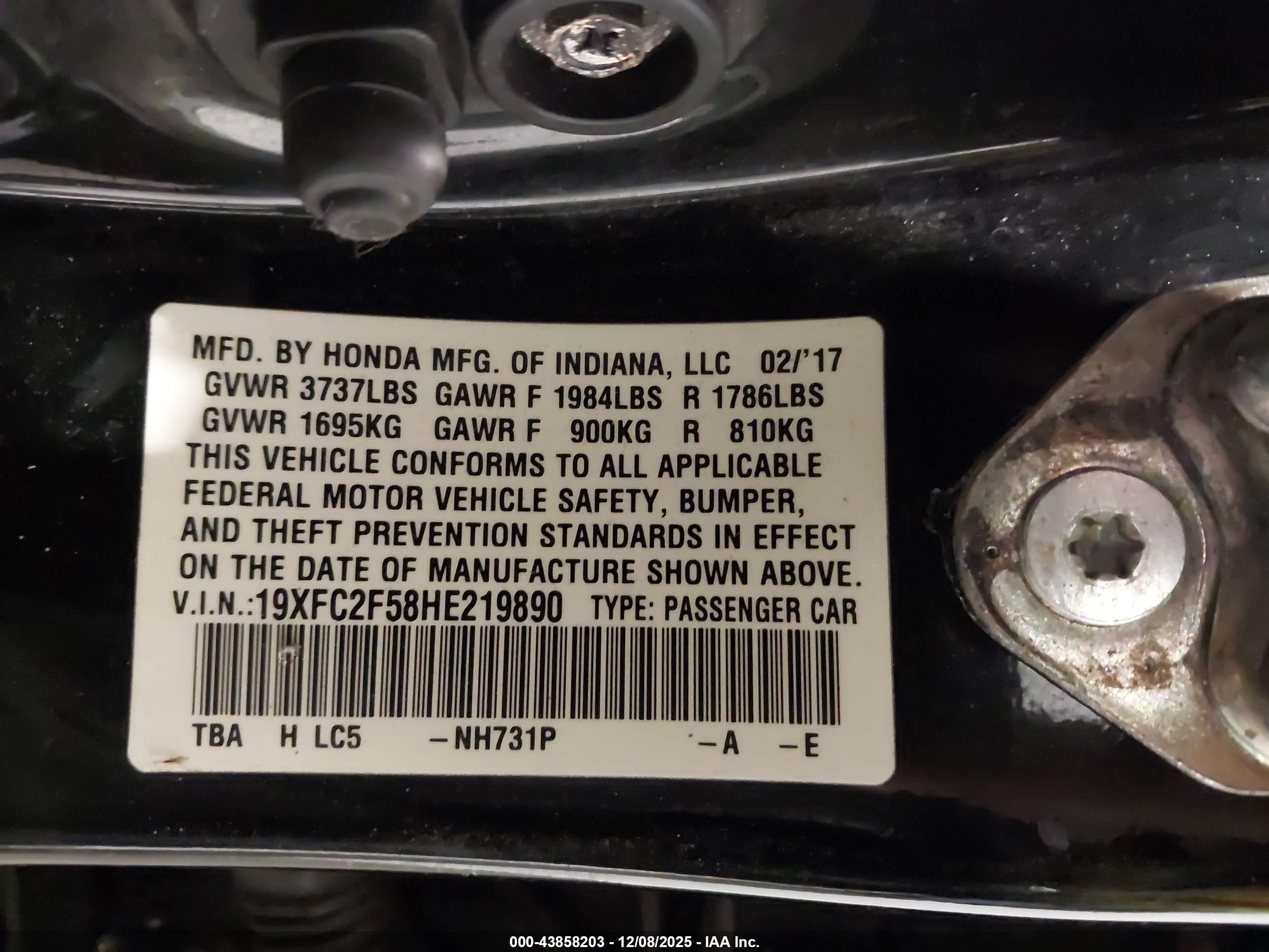HONDA CIVIC image 9