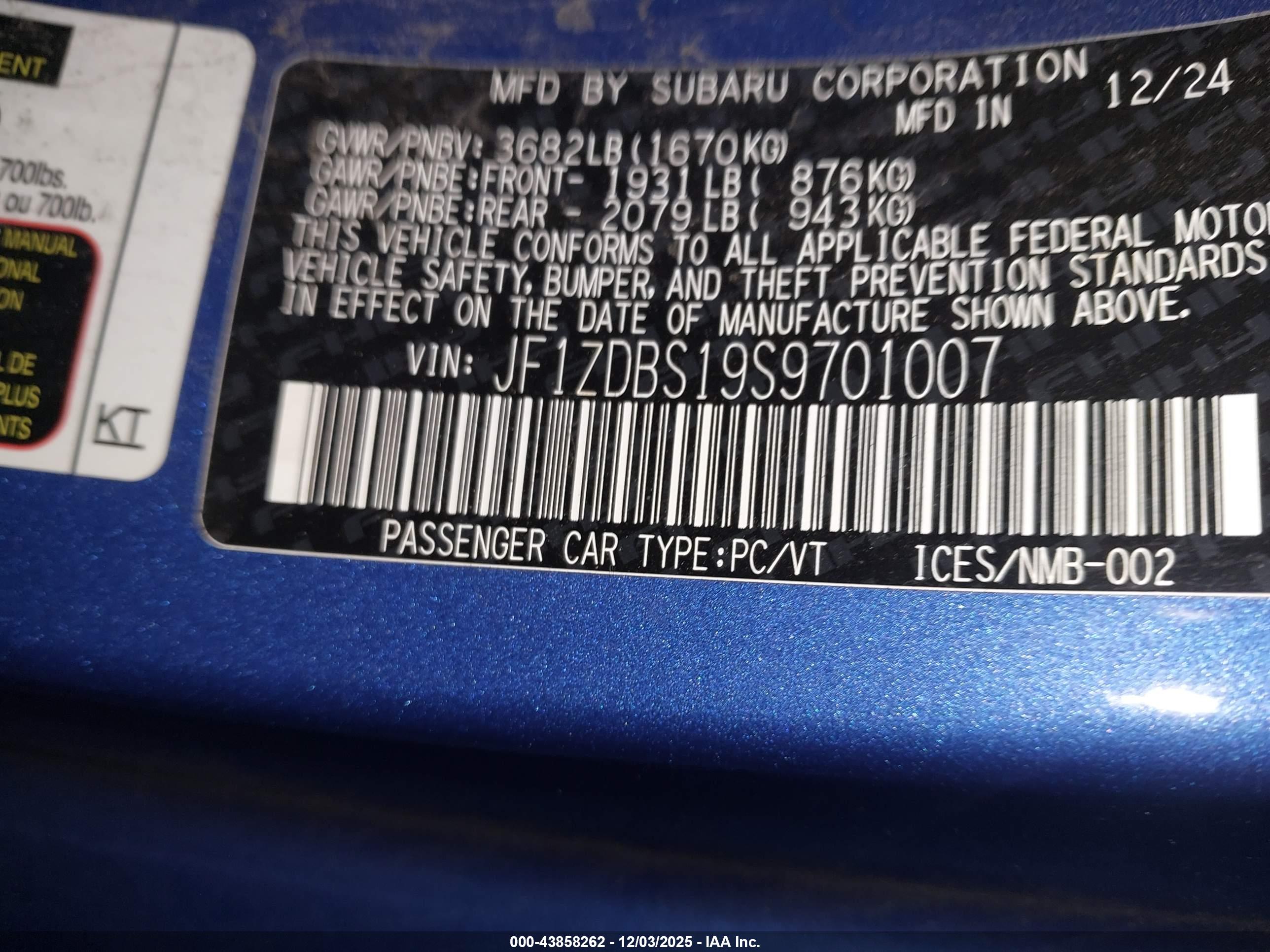 SUBARU BRZ image 9