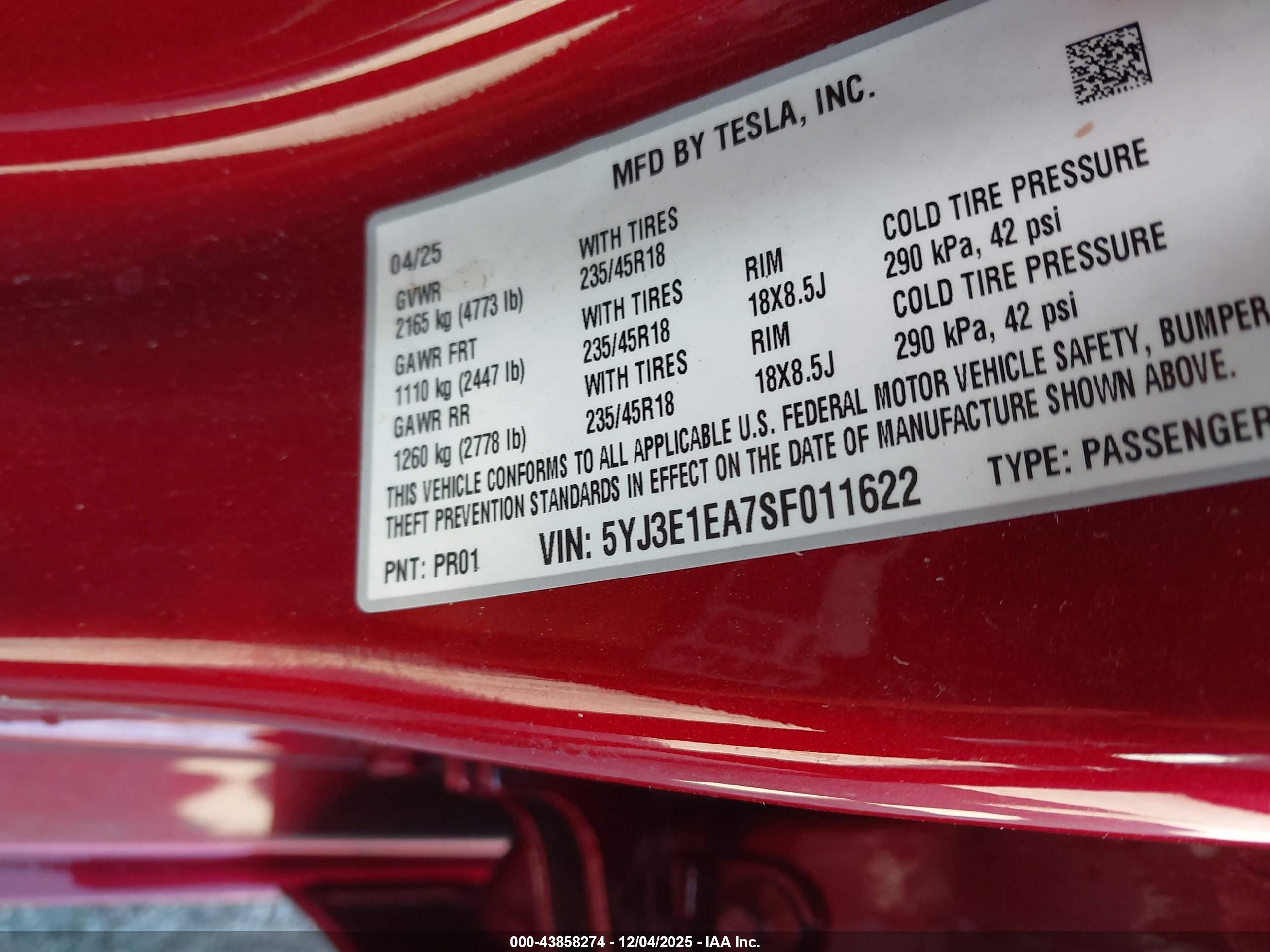 TESLA MODEL image 9
