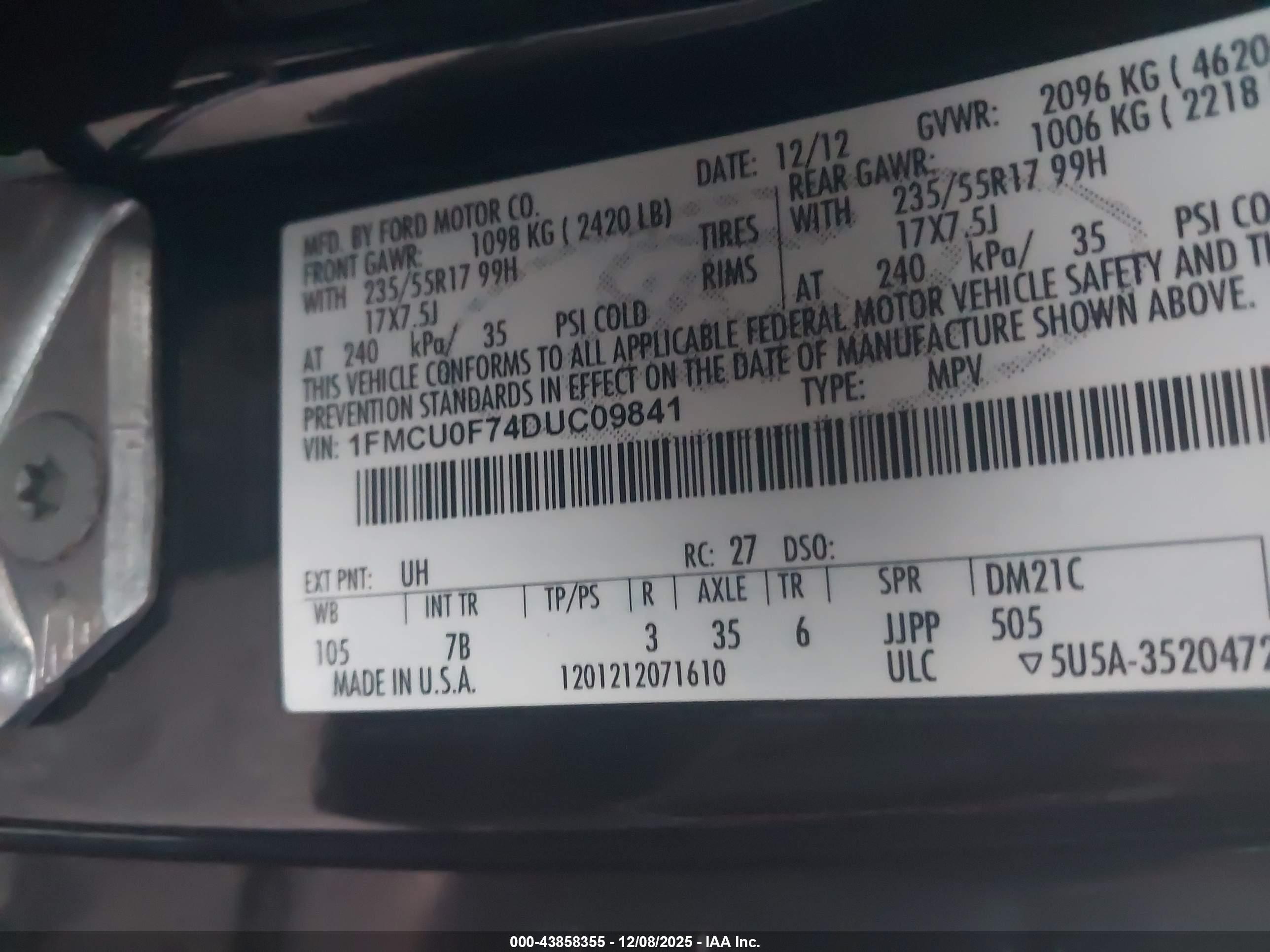 FORD ESCAPE image 9