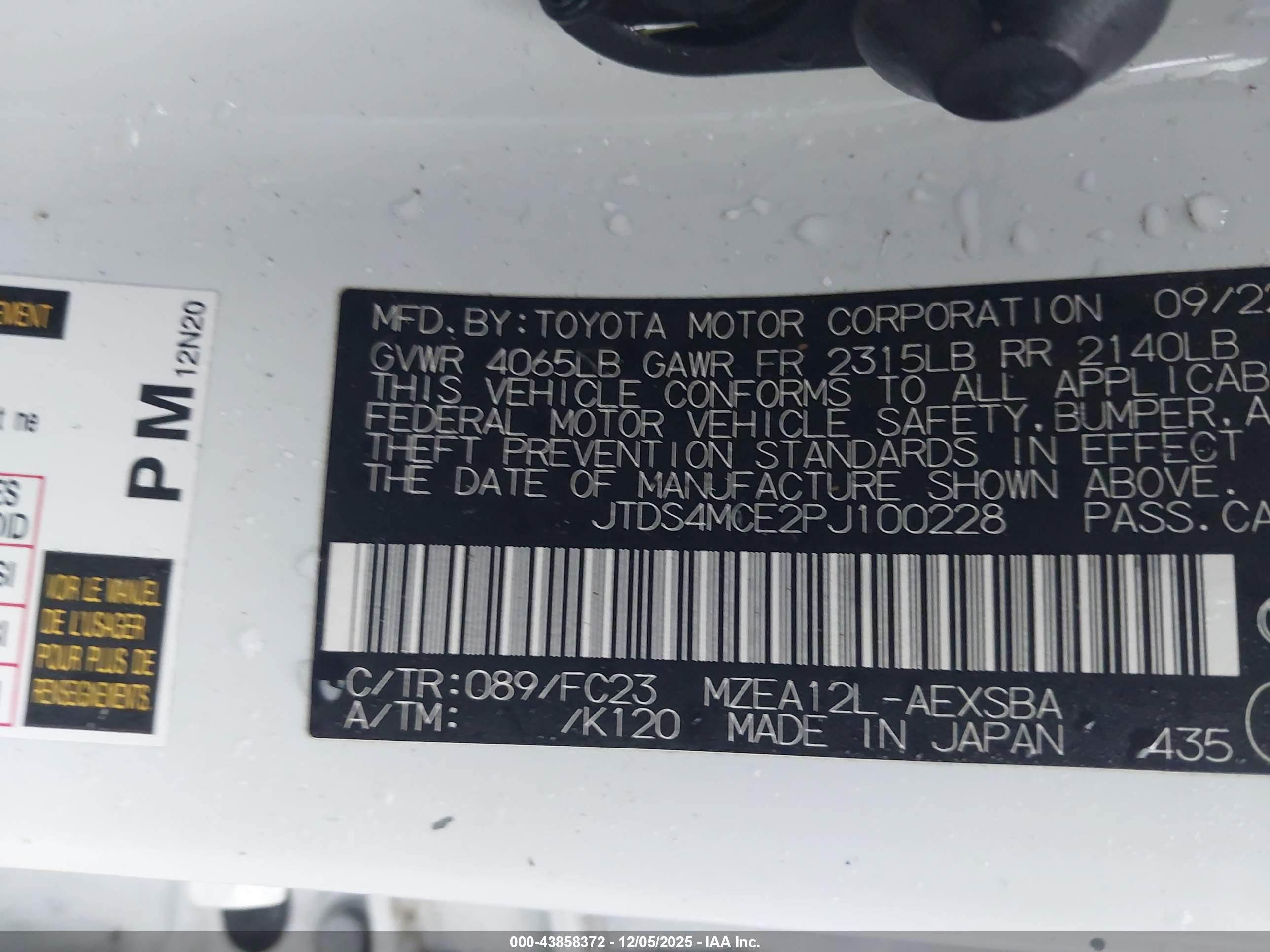 TOYOTA COROLLA image 9