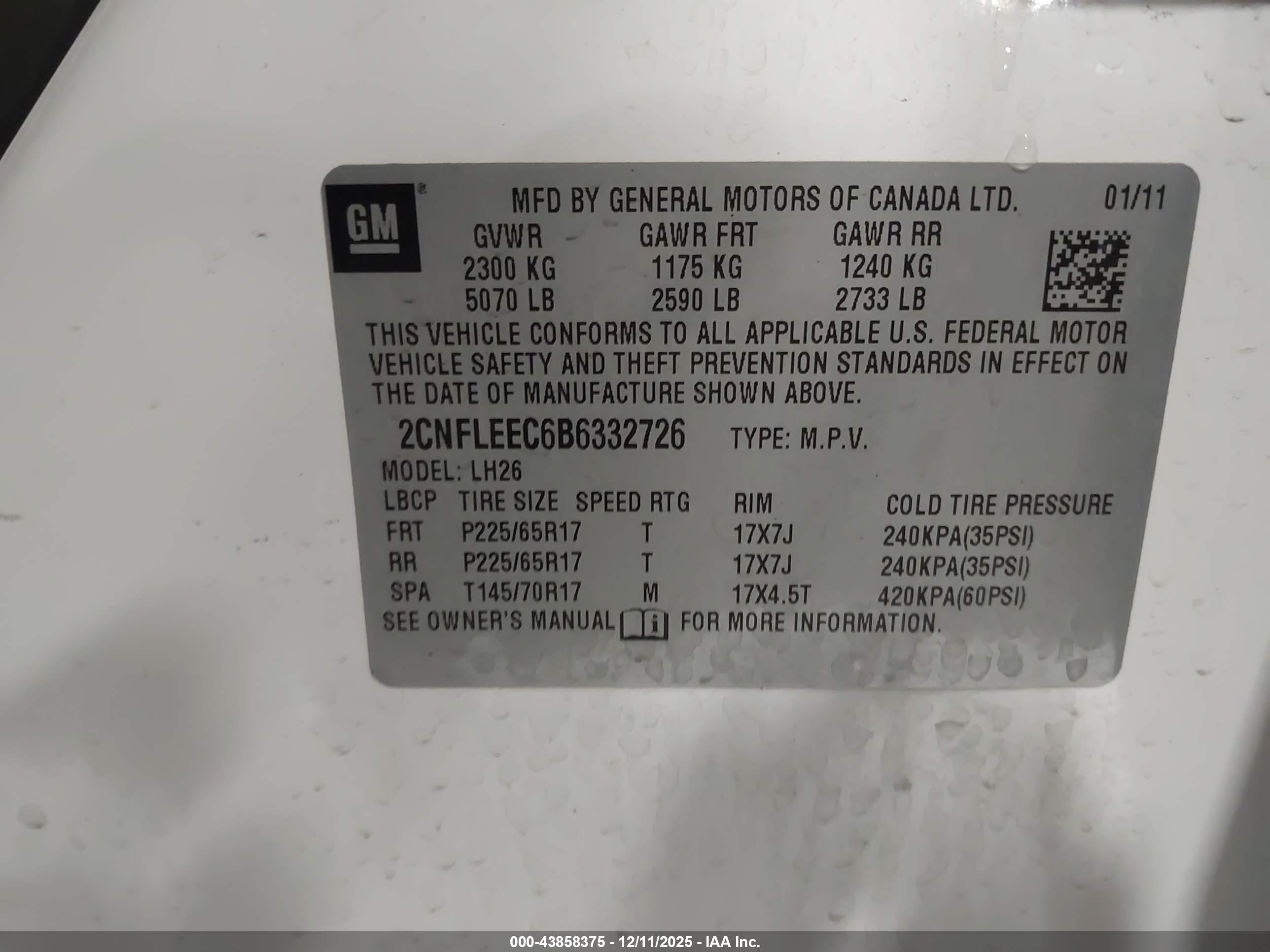 CHEVROLET EQUINOX image 9